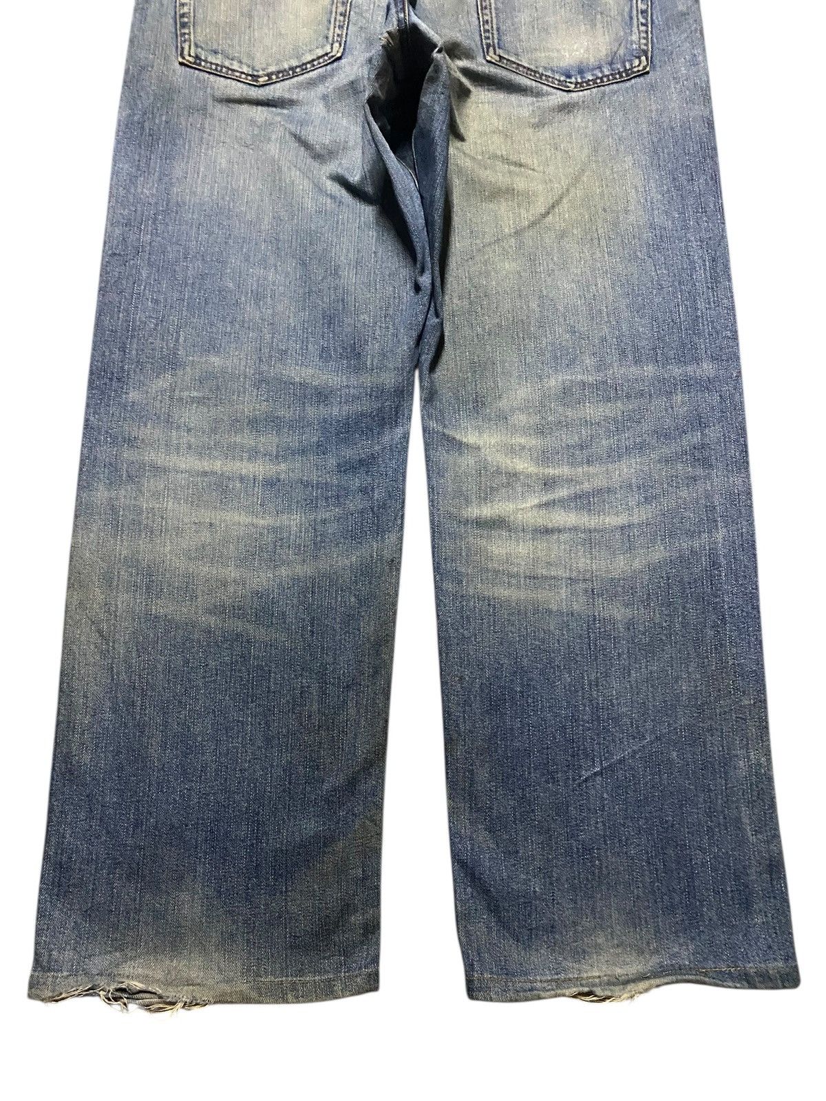 Vintage Vintage Gu Jeans Mud Wash Distressed Loose Jeans Size US 36 / EU 52 - 6 Thumbnail