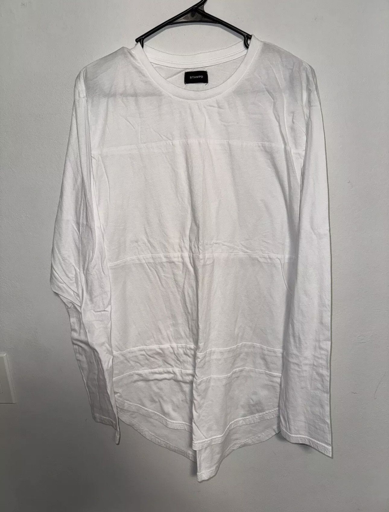 Stampd Stampd LA Oversized White Shirt Longsleeve Size Large Size US L / EU 52-54 / 3 - 1 Thumbnail