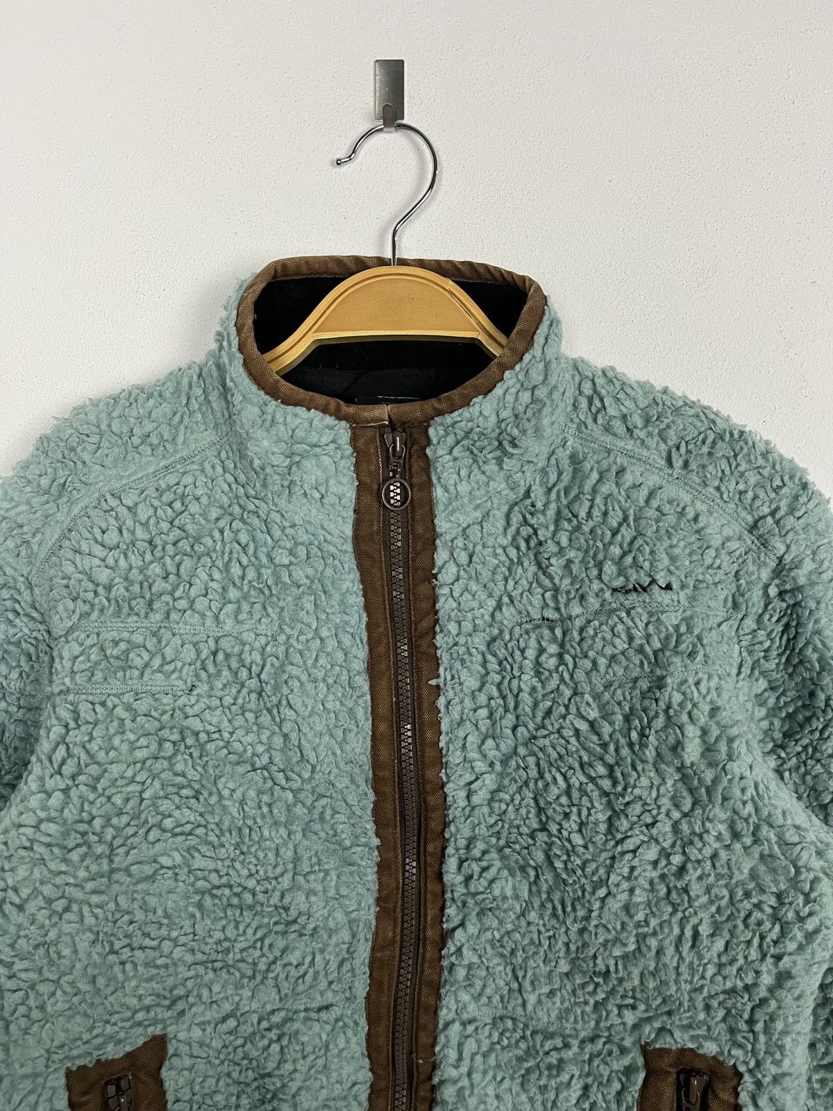 KAVU × Vintage Vintage Kavu Ice Blue Deep Pile Fleece Size XS / US 0-2 / IT 36-38 - 3 Thumbnail