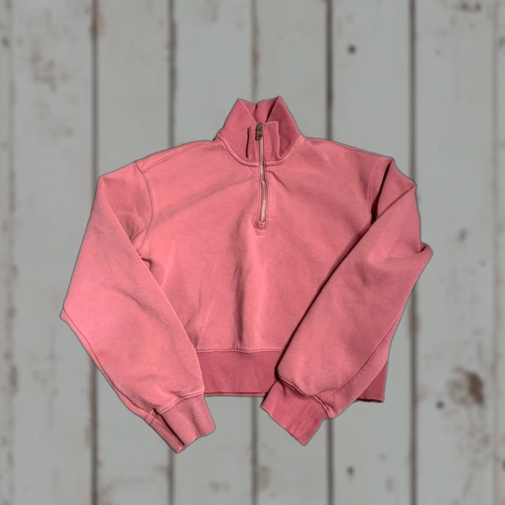 Pinko **YPB Women's Pink XXS Half-Zip Pullover** User: **YPB Women's Pink XXS Half-Zip Pullover** Size XXS / US 00 / IT 34 - 1 Thumbnail
