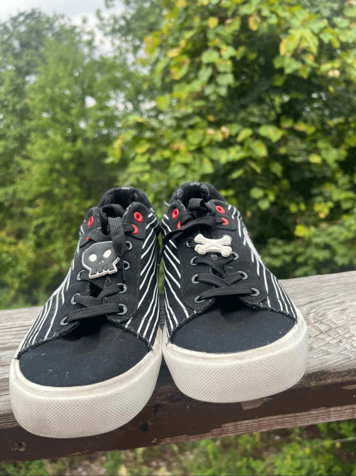 Disney Nightmare Before Christmas 12 Jack Skellington Sneakers Size US 12 / EU 45 - 7 Thumbnail