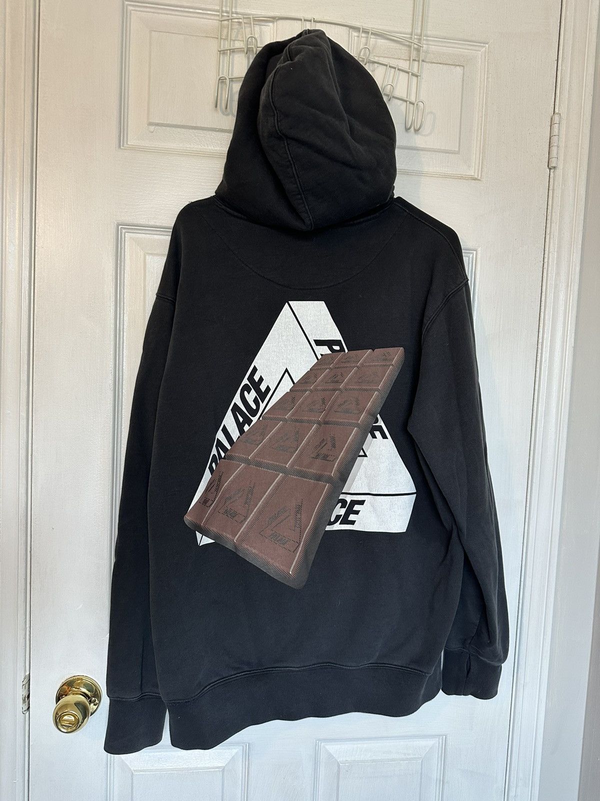 Palace Palace skateboard tri coco black hoodie Grailed