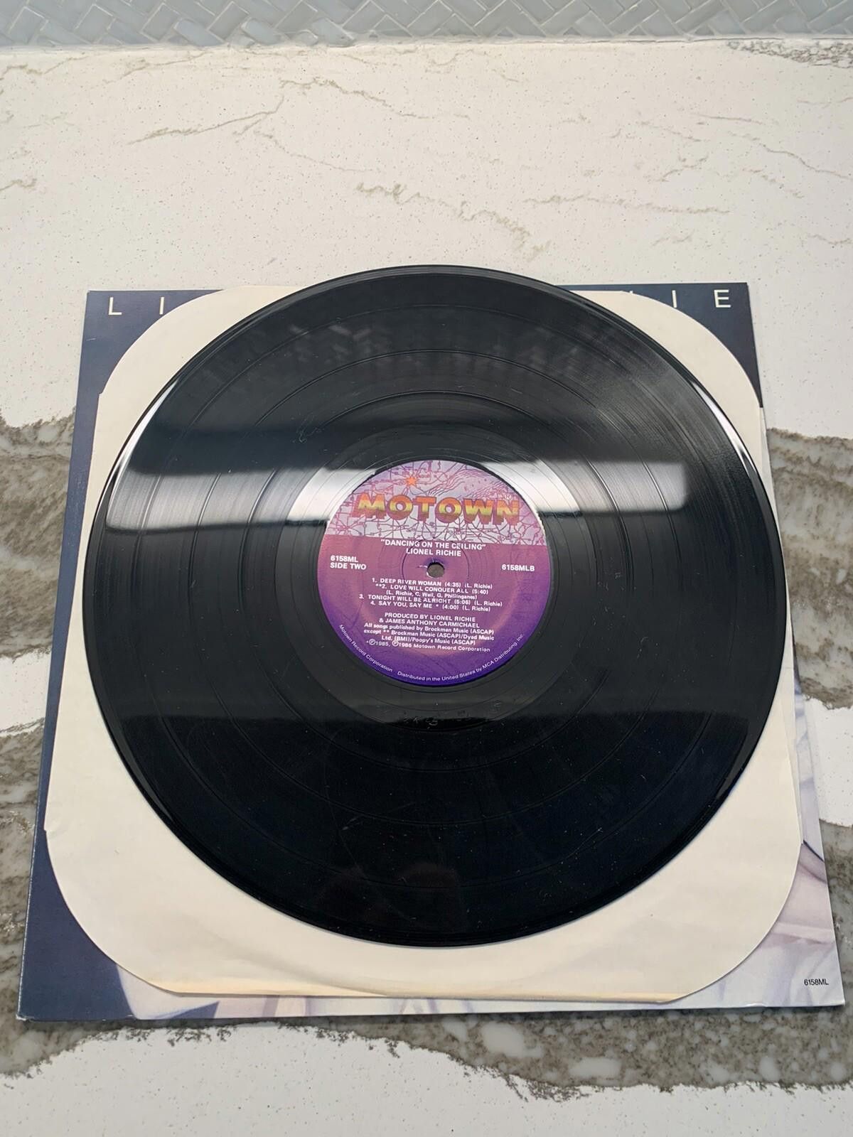 Designer LIONEL RICHIE-DANCING ON THE CEILING-ORIGINAL 1986 MOTOWN Size ONE SIZE - 5 Thumbnail