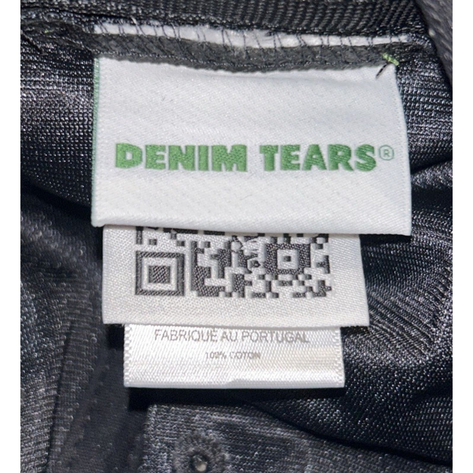 DENIM TEARS Denim Tears Poly Dazzle Cap Black Strapback - Retail $70 Size ONE SIZE - 6 Thumbnail