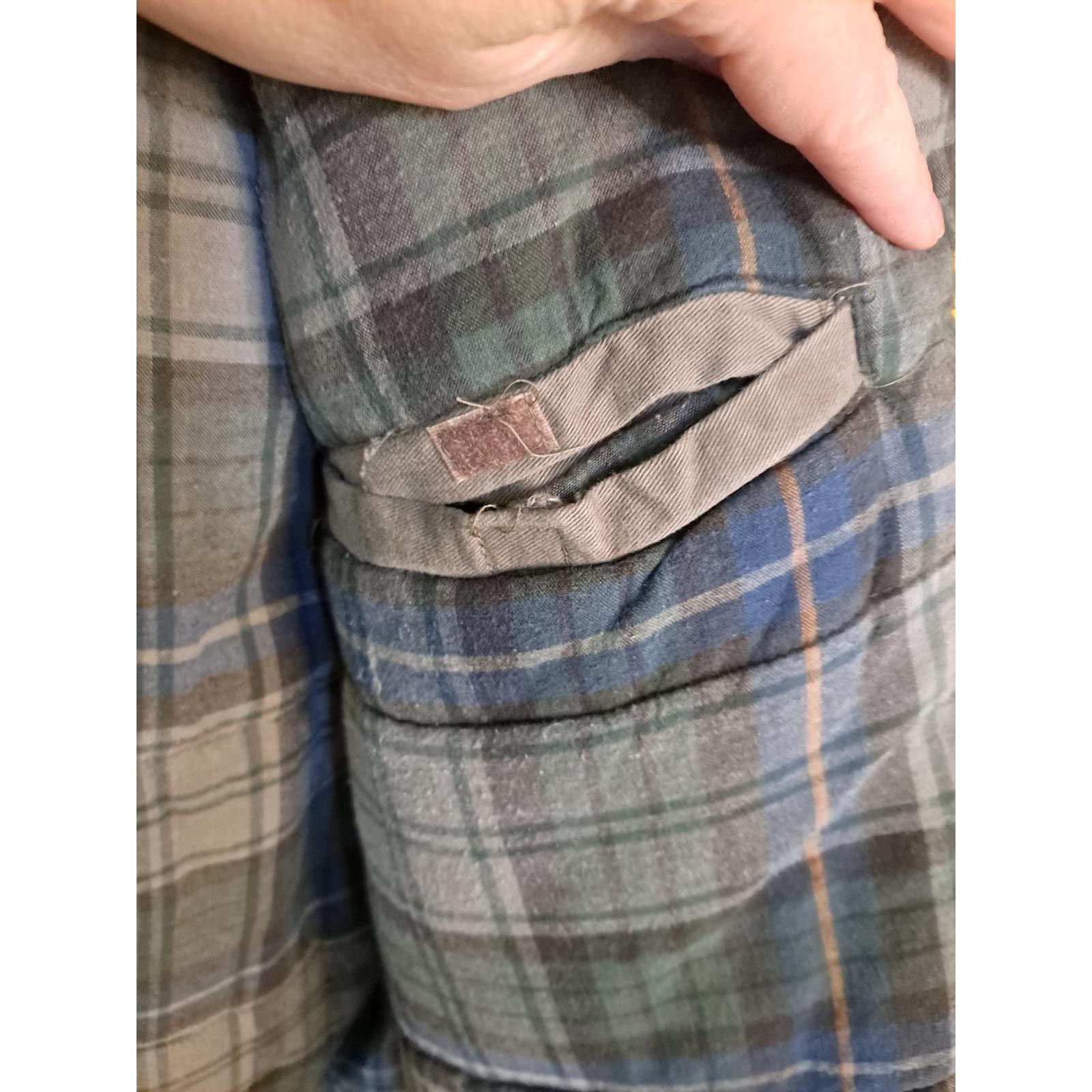 Other Vintage Men's OshKosh B'Gosh Tan Zip Up Flannel Lined Vest S Size US XL / EU 56 / 4 - 5 Thumbnail