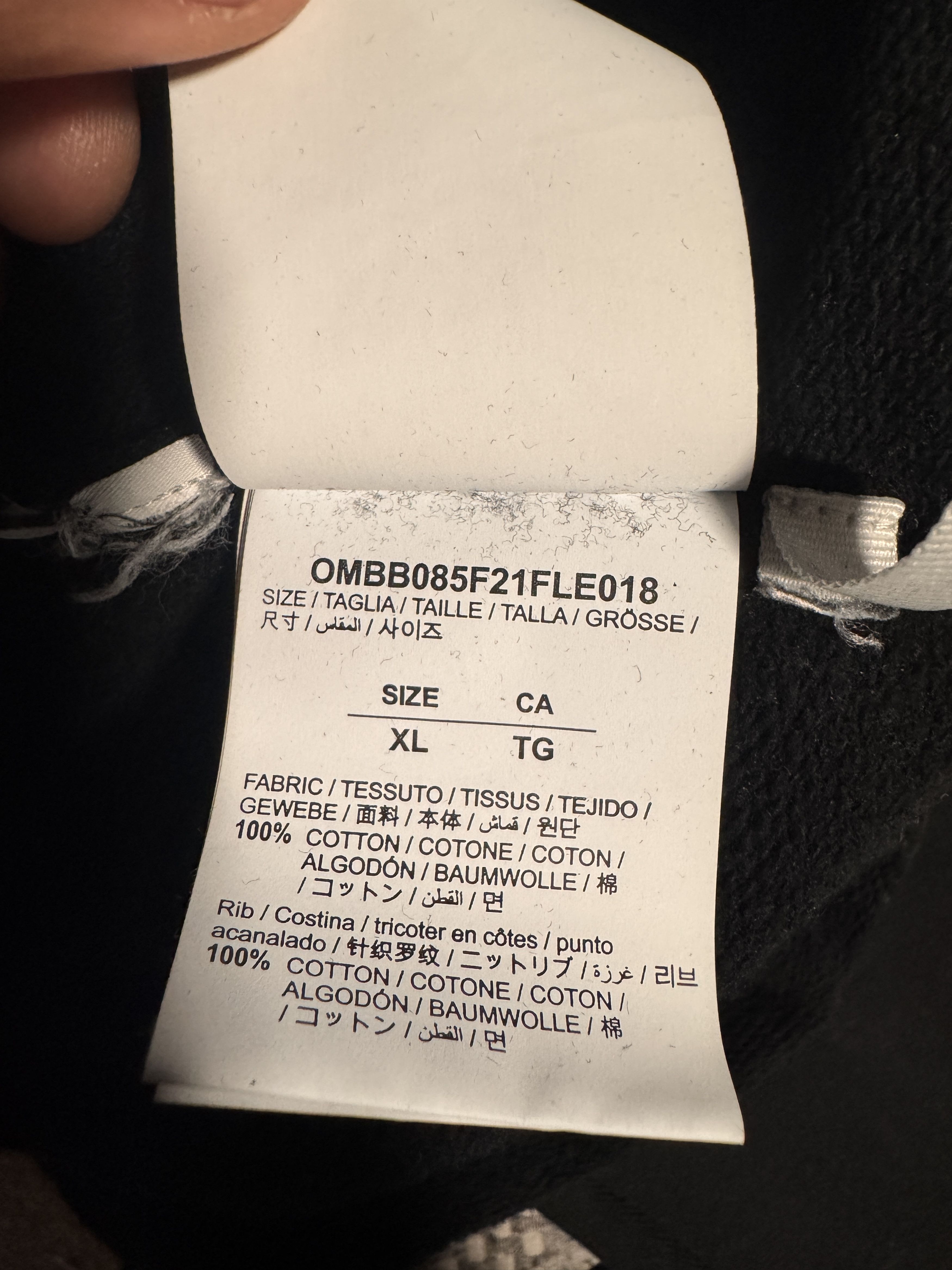 Off-White OFF-WHITE Marker Skate Hooded Sweatshirt Size US XL / EU 56 / 4 - 5 Thumbnail