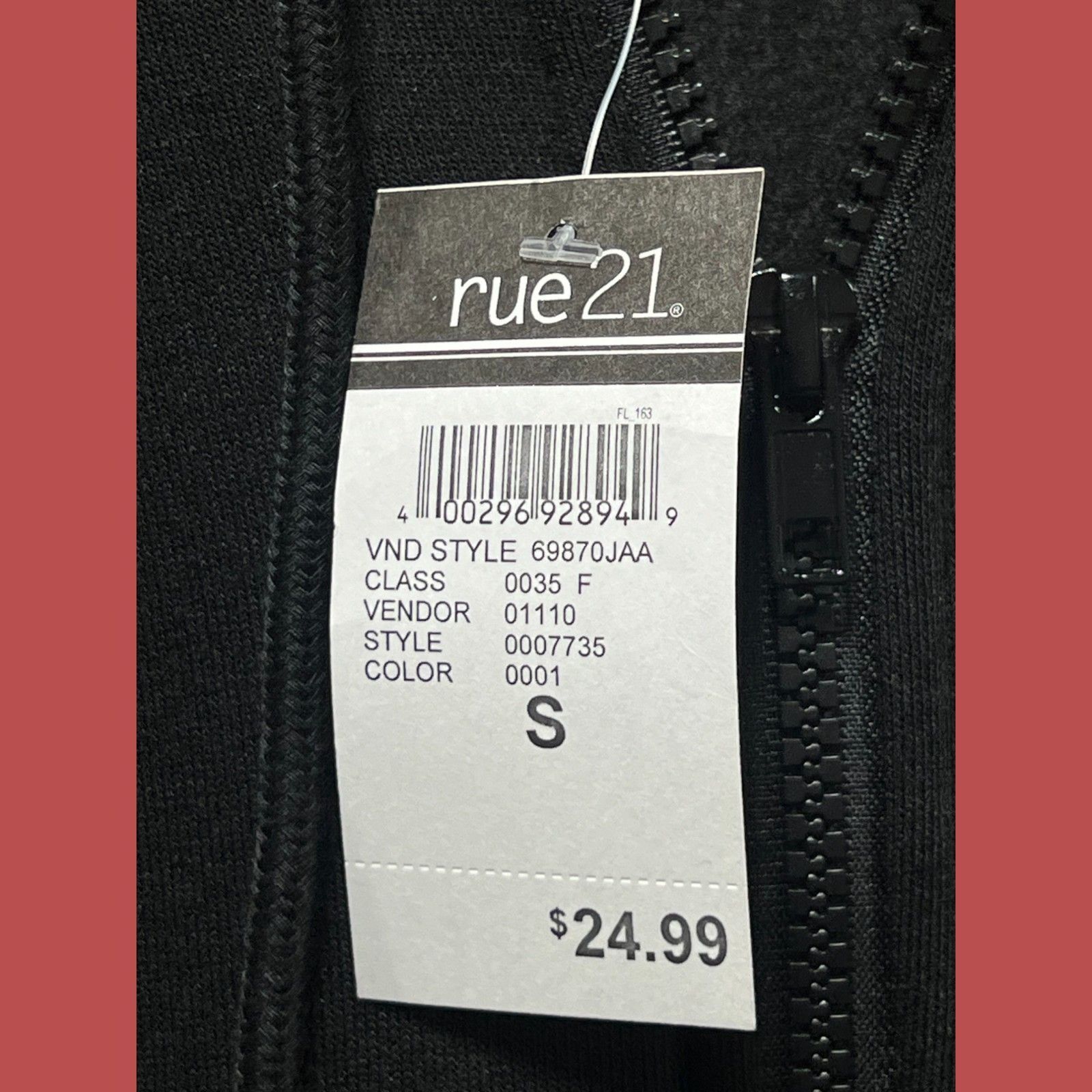 rue21 Rue 21 - Women's Long Sleeve Hooded Sweatshirt - Black - Sma Size S / US 4 / IT 40 - 7 Thumbnail