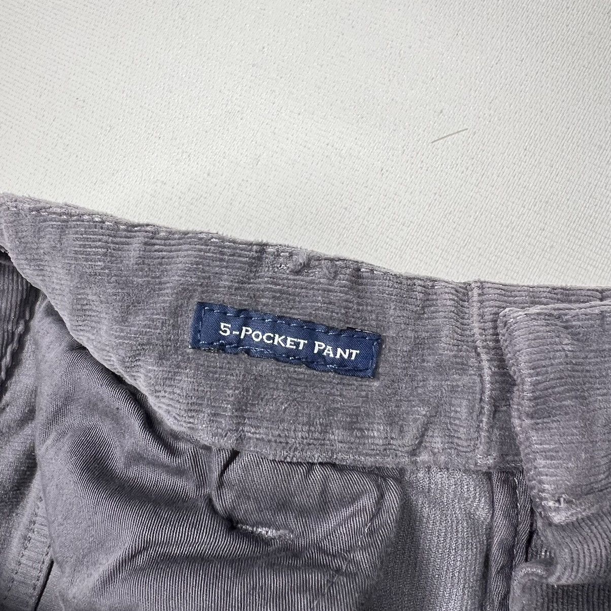 Vineyard Vines Vineyard Vines Pants Grey Corduroy 5 Pocket Slim Straight Size US 32 / EU 48 - 10 Thumbnail