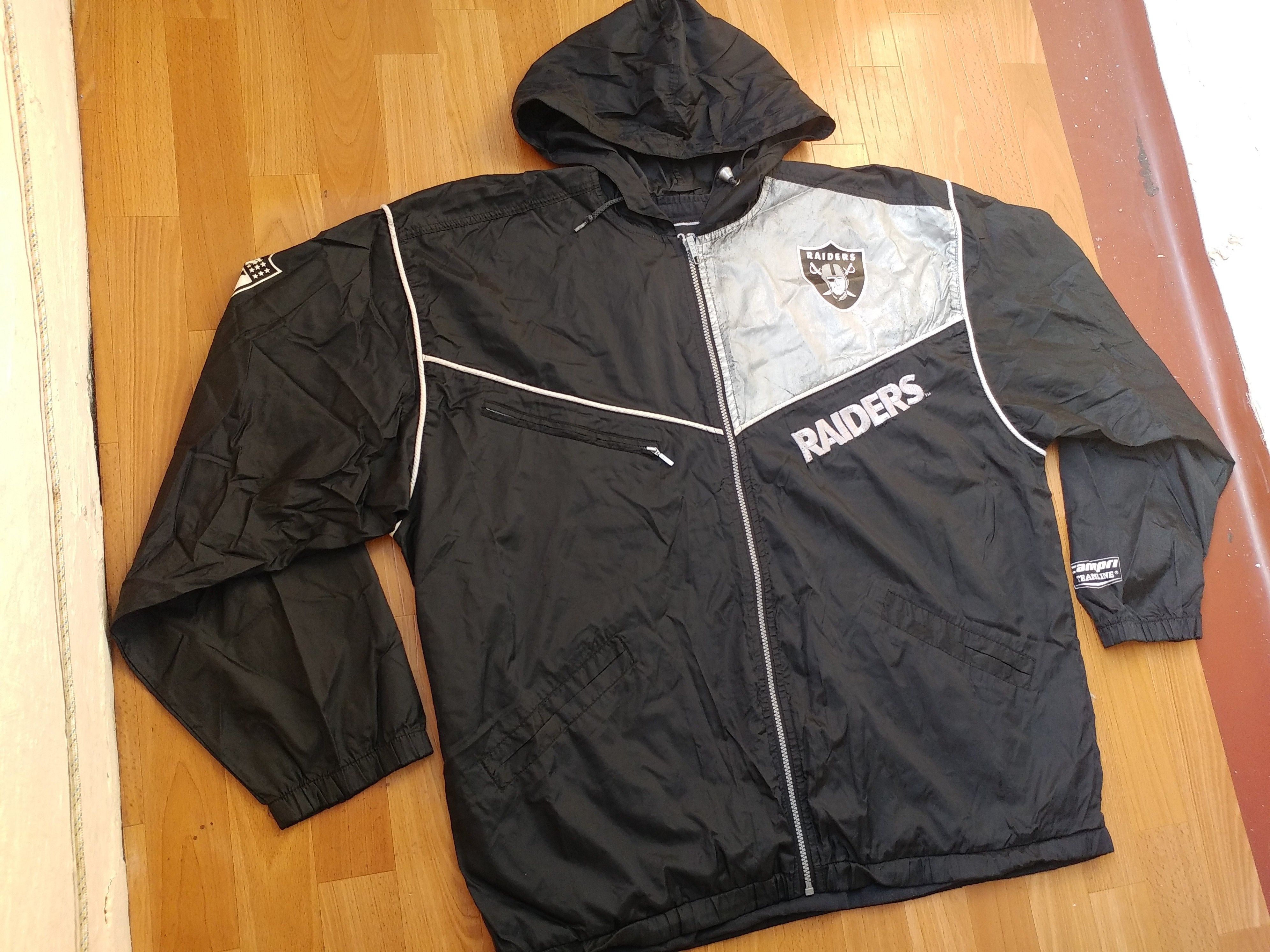 NFL Los Angeles Raiders jacket, 1993 Campri Teamline, vintage XL Size US XL / EU 56 / 4 - 7 Thumbnail