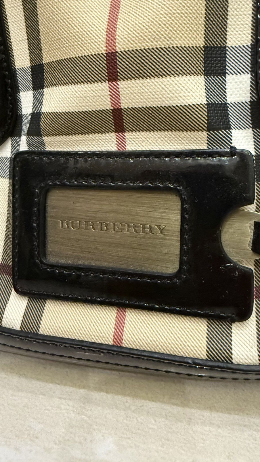 Burberry Burberry Nova Check Top Handle Bag Limited Edition Size ONE SIZE - 3 Thumbnail