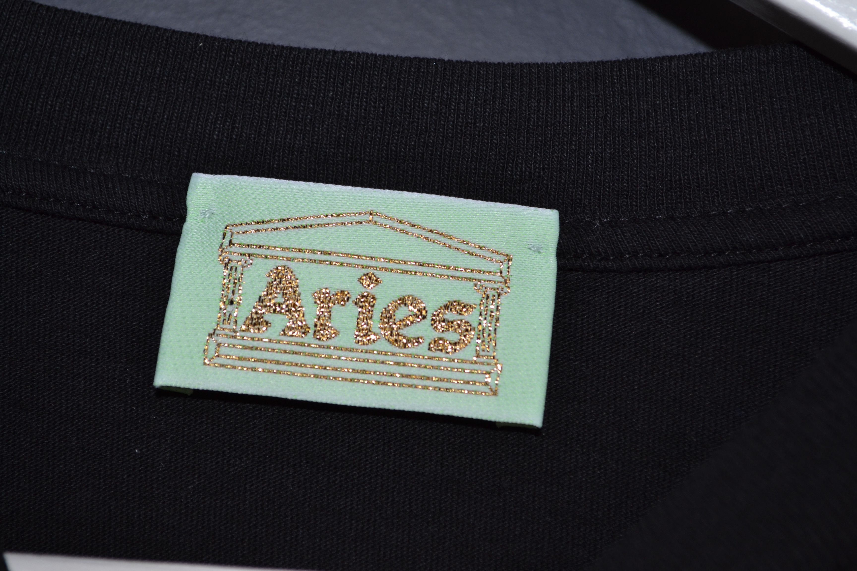 Aries Aries Wiccan Ring-Print Cotton t-shirt L Italy Size US L / EU 52-54 / 3 - 5 Thumbnail