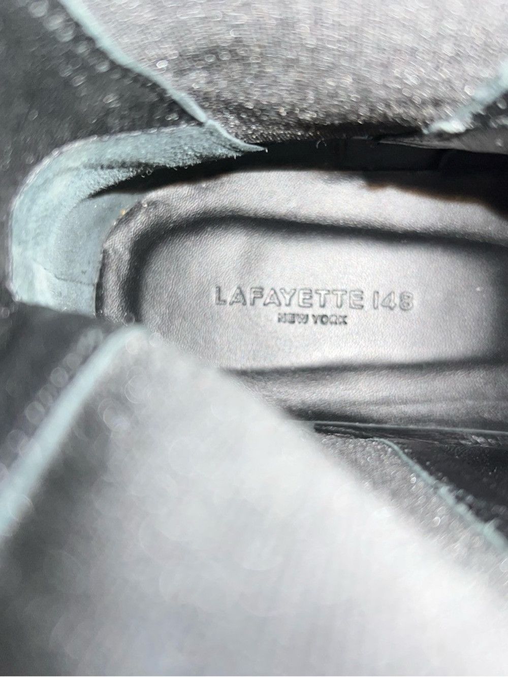 Lafayette 148 Lafayette 148 Barrett Leather Chelsea Booties Black 38.5 EU Size US 8.5 / IT 38.5 - 7 Thumbnail