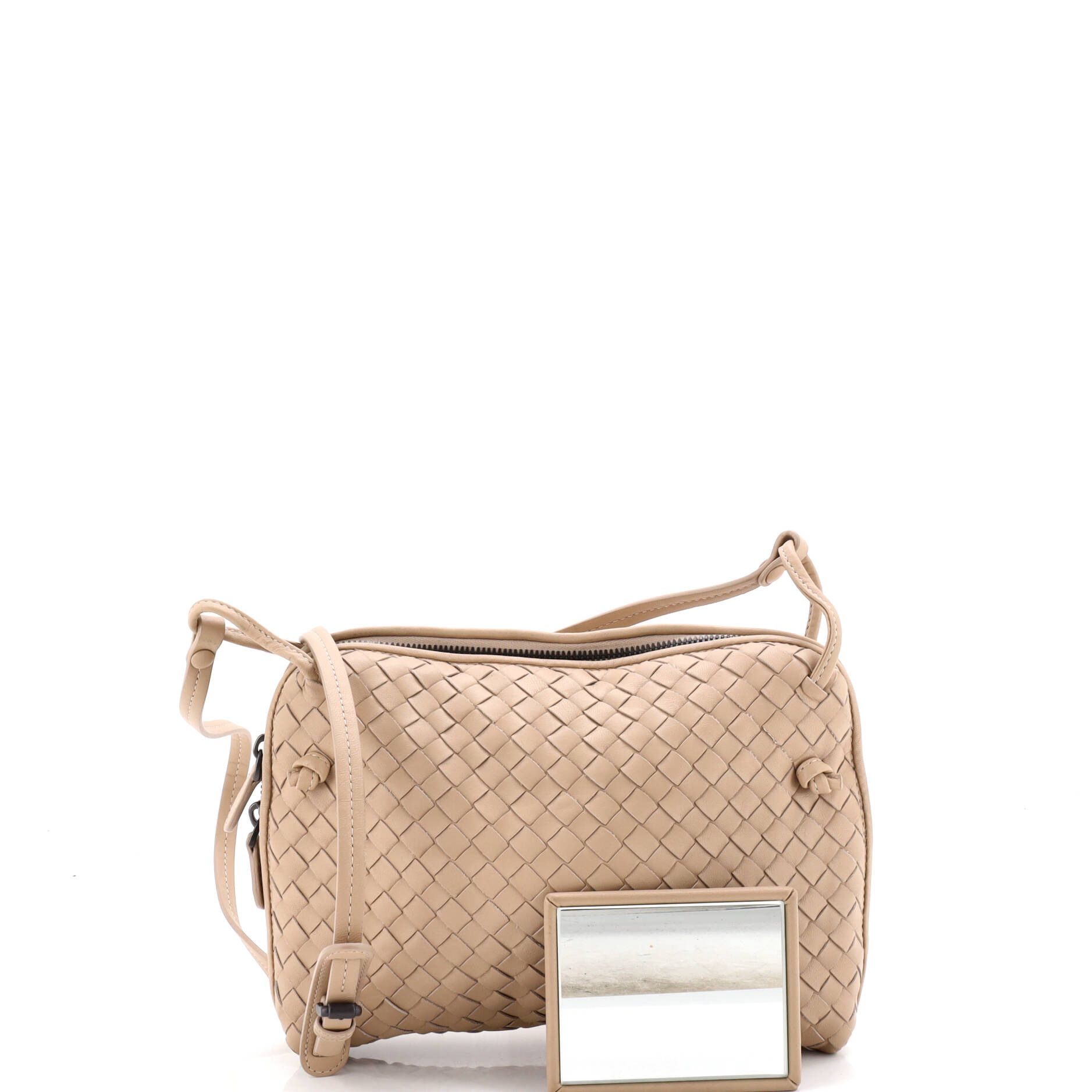Bottega Veneta Nodini Crossbody Bag Intrecciato Nappa Small Size ONE SIZE - 1 Thumbnail