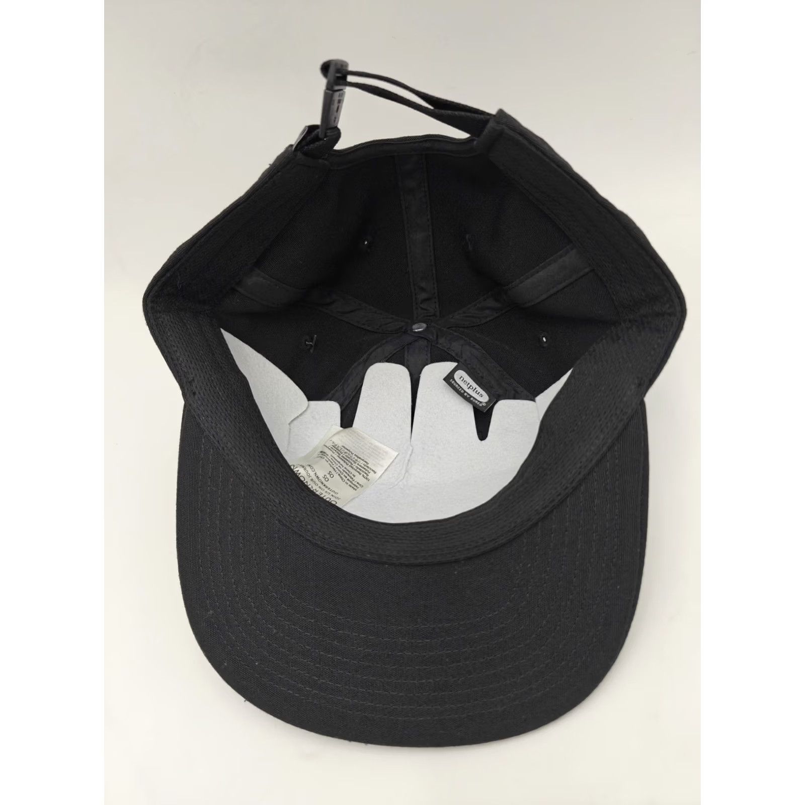 Outerknown Outerknown Hat Mens One Size Black Cap Strap Back Recycled Polyester Baseball Size ONE SIZE - 3 Thumbnail