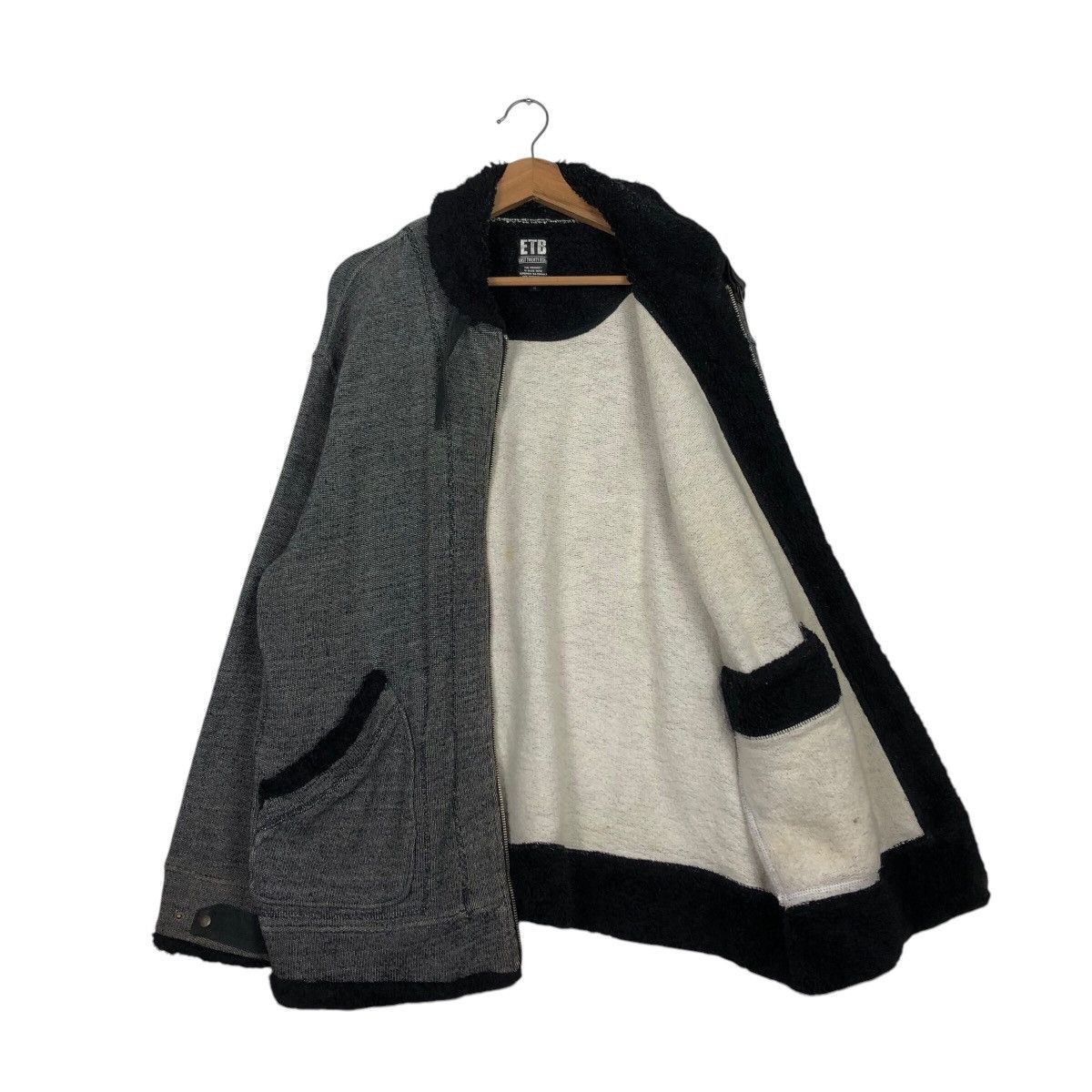 Japanese Brand × Vintage 📌Vintage Chore Jacket East Twenty Box Sherpa Blanket Size US M / EU 48-50 / 2 - 12 Thumbnail