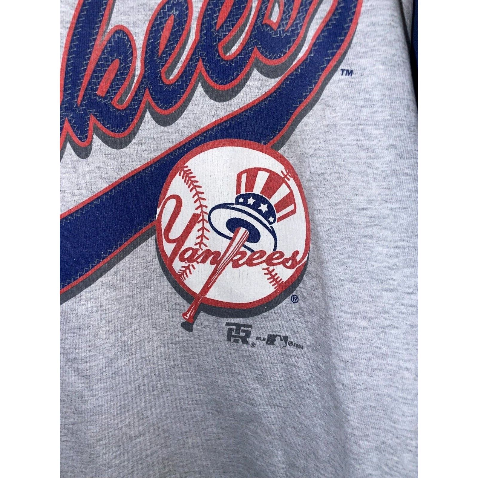 Vintage Vintage New York Yankees Team Rated Shirt Baseball 90s XL Size US XL / EU 56 / 4 - 2 Thumbnail