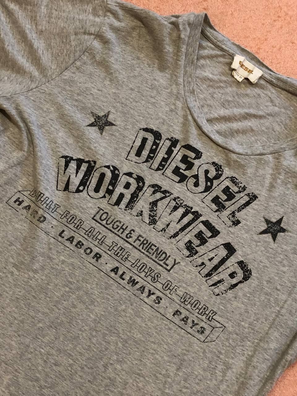 Diesel Vintage Diesel Big Y2K Logo Short Sleeve T-Shirt Size XL Size US XL / EU 56 / 4 - 5 Thumbnail