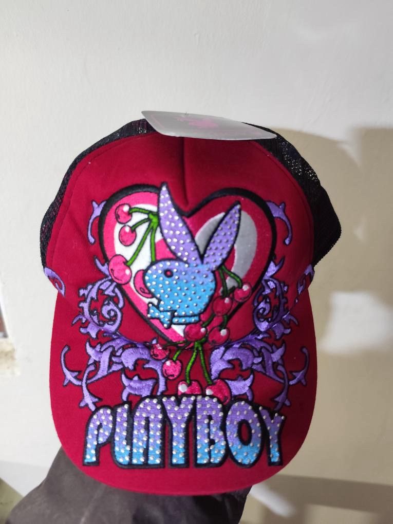 Playboy PLAYBOY TRUCKER Y2K HAT Size ONE SIZE - 1 Preview
