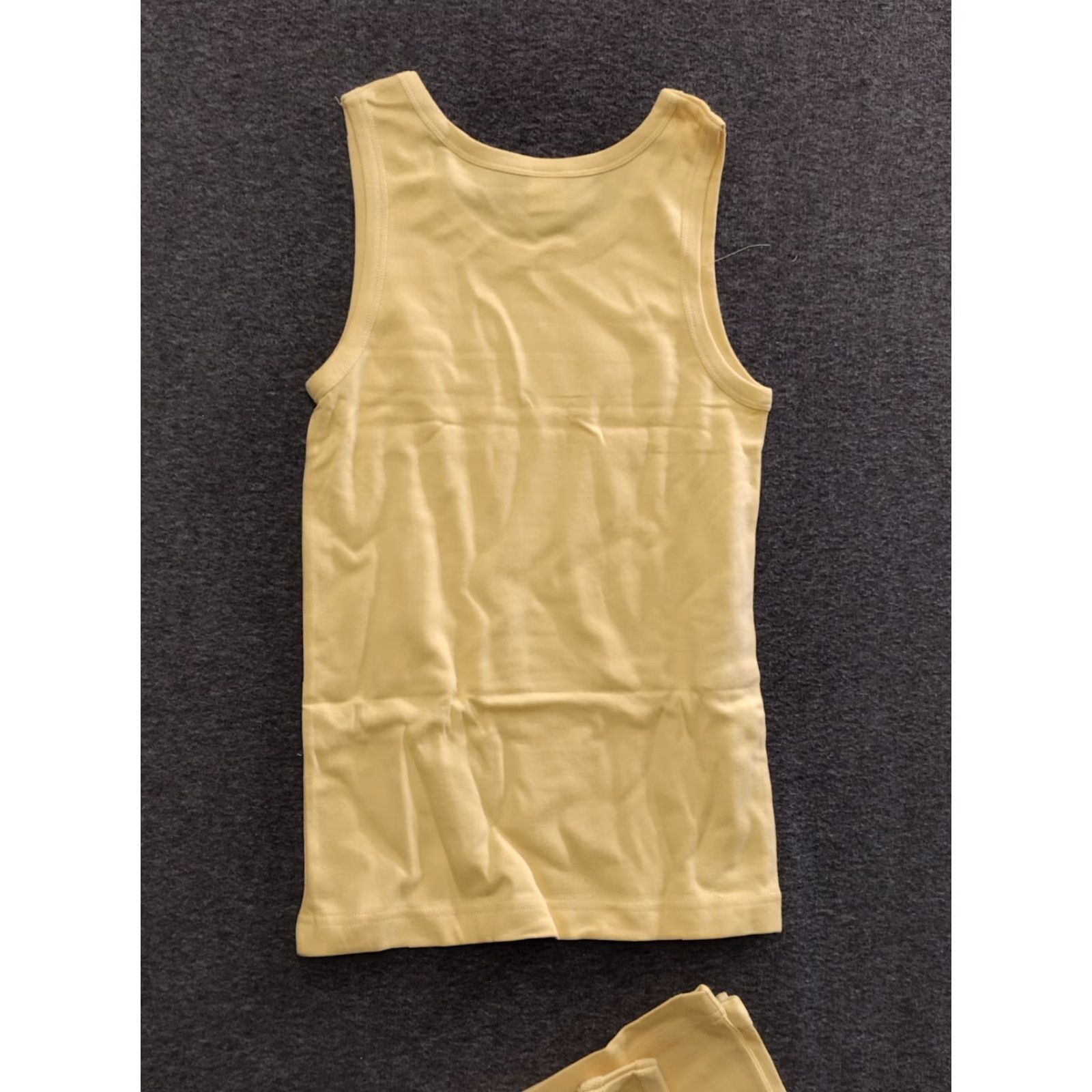 Superga Super Tank Top Women's 100% Cotton Sleeveless Tank Yellow Size 14 3-Pack Casual Everyday Basic Shirt Womens Size XL / US 12-14 / IT 48-50 - 7 Thumbnail