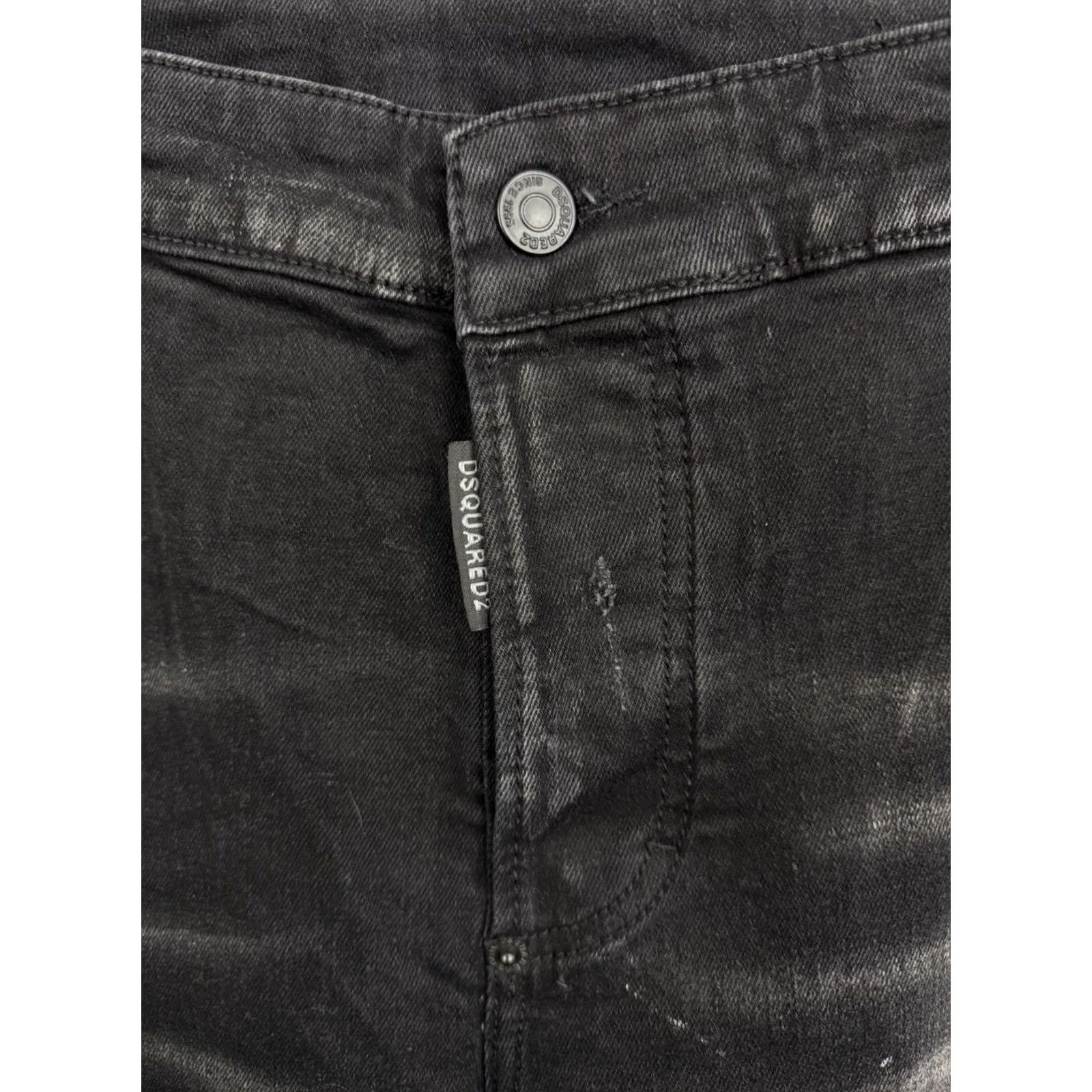 Dsquared2 Dsquared2 Jeans Main Dsquared2 Jeans Slim Regular 52 Black Men retro Y2K Made in Italy 1990s 2000s Mens Size US 36 / EU 52 - 5 Thumbnail