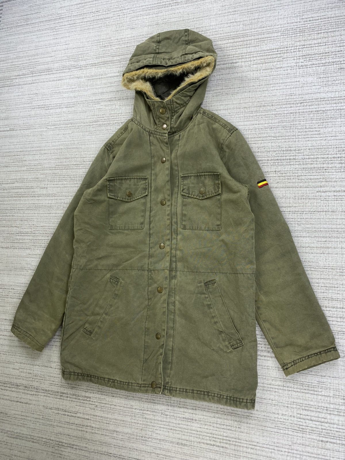 Vintage Vintage Ug Global Military Parka Jacket Size US M / EU 48-50 / 2 - 4 Thumbnail