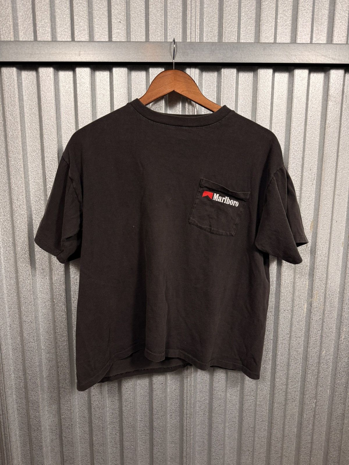 Marlboro Vintage 70s Sun Faded Malboro Cowboy Single Stitch Tee Shirt Size US M / EU 48-50 / 2 - 5 Thumbnail