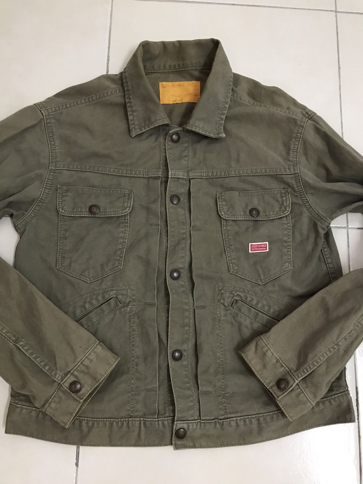 Edwin × Vintage Edwin Jacket Over Worker Factory Jacket Size US S / EU 44-46 / 1 - 6 Thumbnail