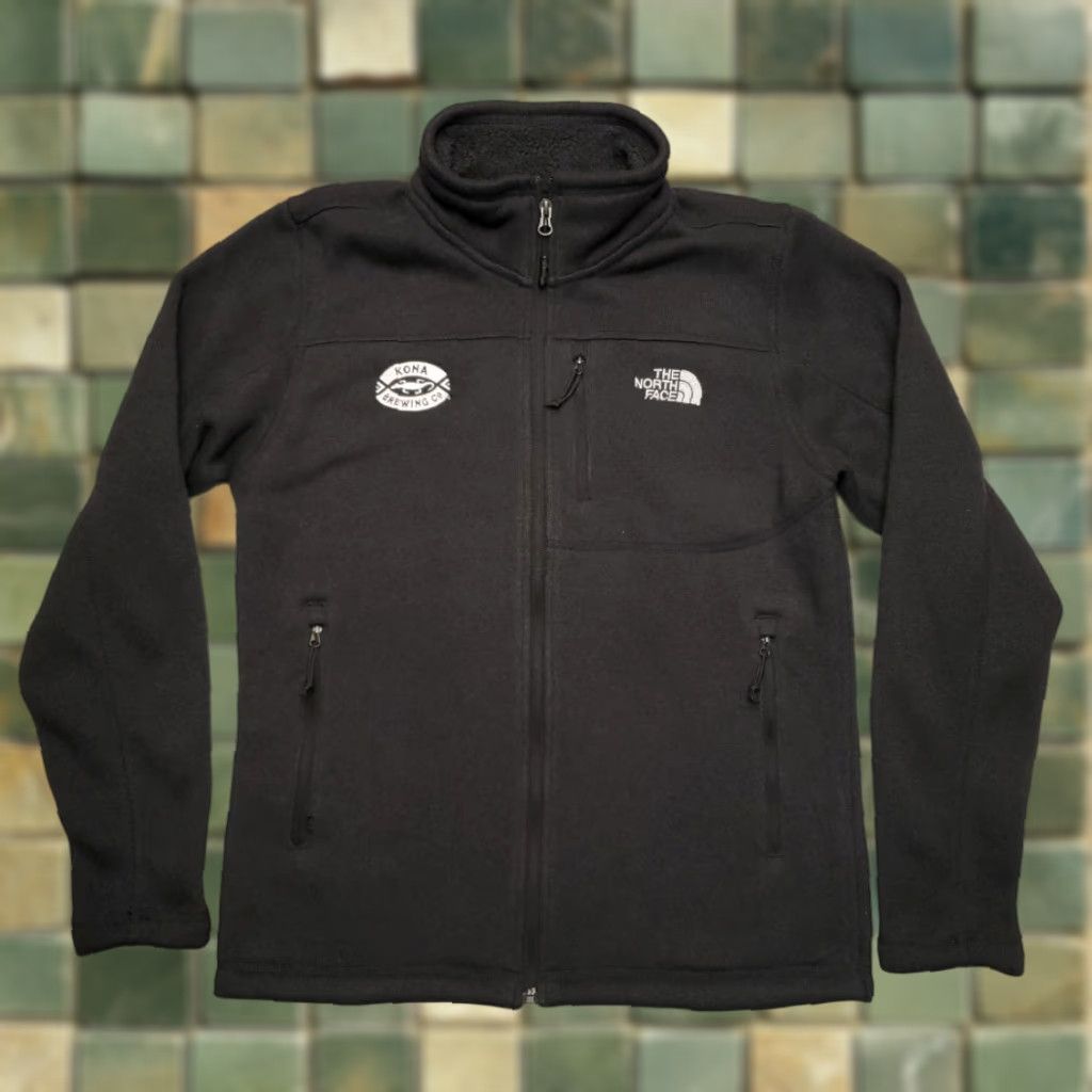 The North Face VINTAGE The North Face Sweater Mens Small Black Full Zip Fleece Knit Kona Brewing Jacket Size US S / EU 44-46 / 1 - 1 Thumbnail