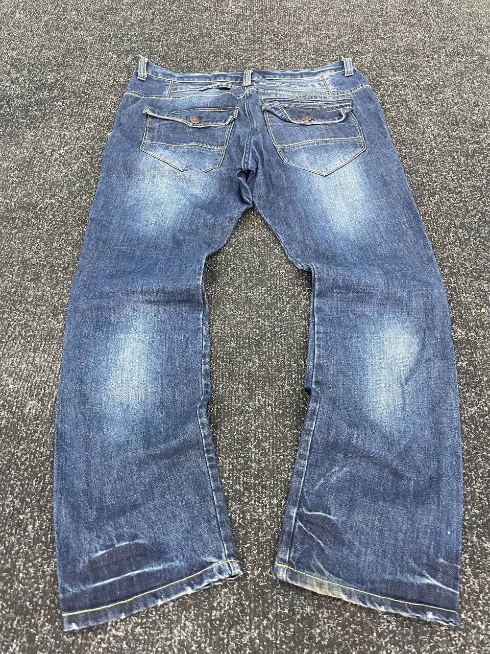 Hysteric Glamour × If Six Was Nine CRAZY HYSTERIC GLAMOUR STYLE L.G.B. WASHED DISTRESSED JEANS Size US 34 / EU 50 - 2 Thumbnail