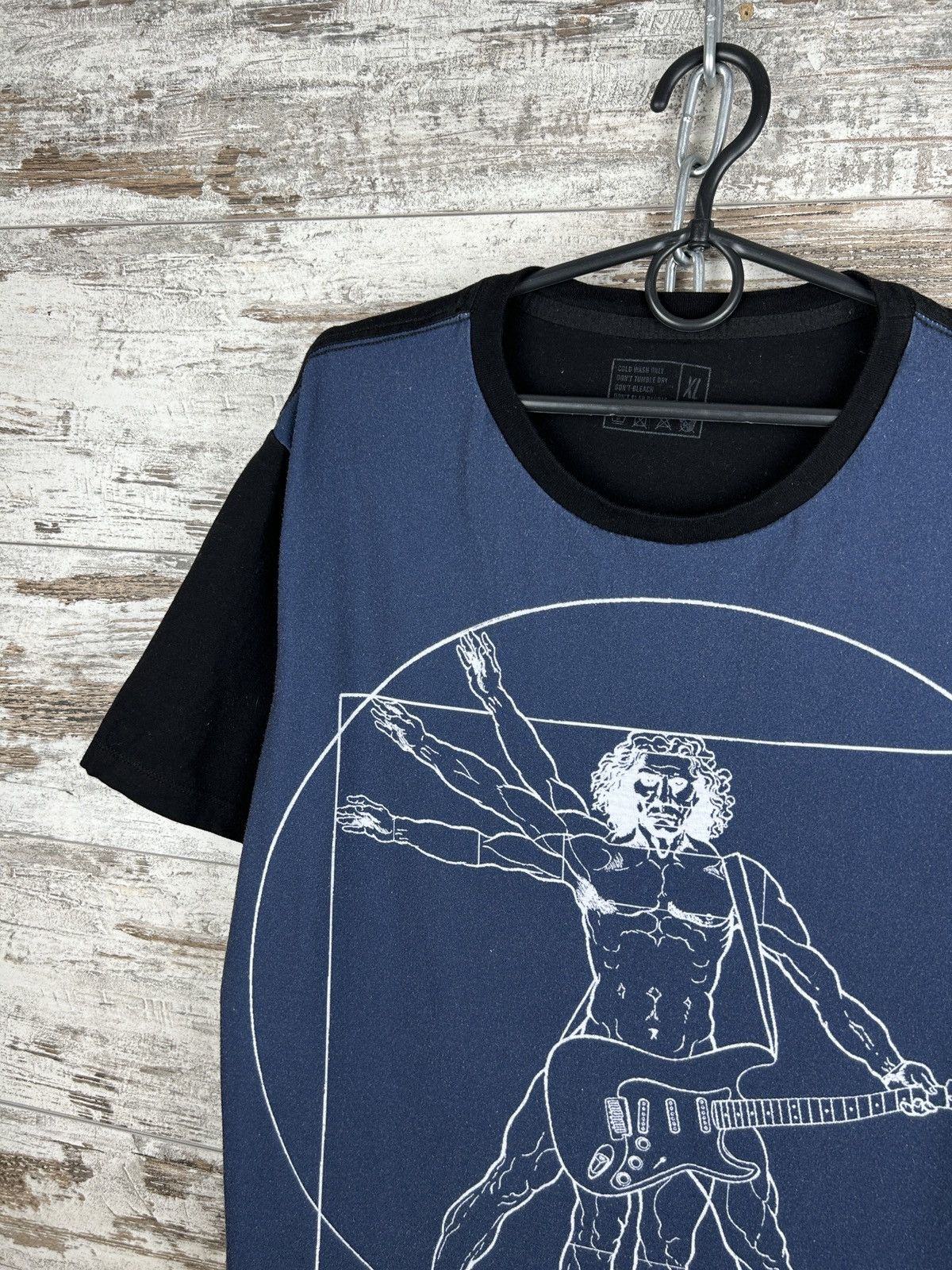 Other Mens Vintage Leonardo Da Vinci T Shirt made in USA tee art Size US L / EU 52-54 / 3 - 2 Thumbnail