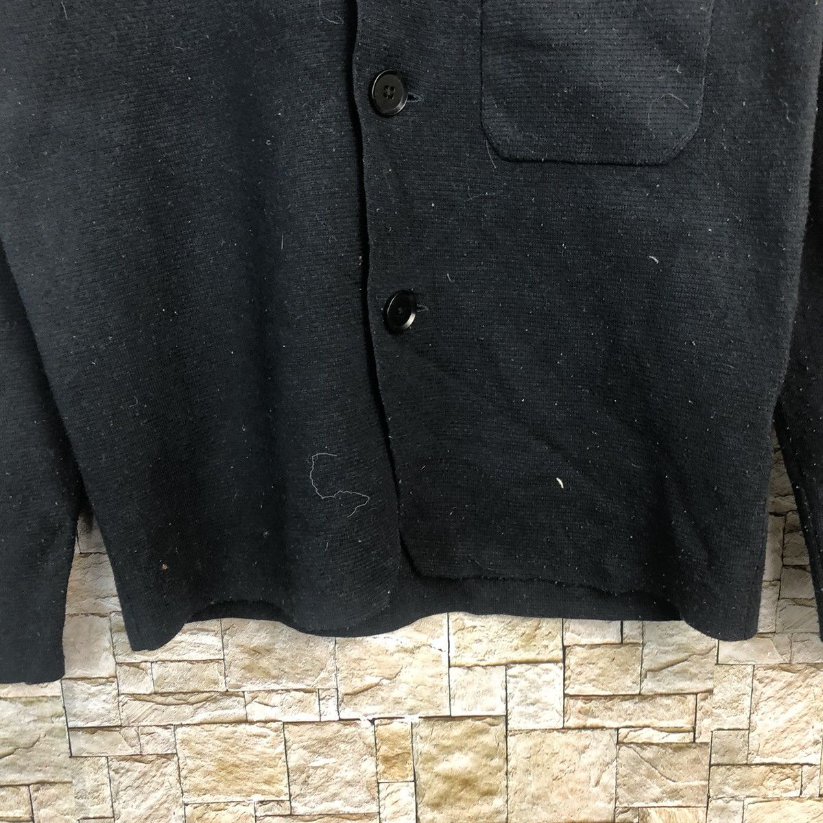 Homespun Knitwear × Uniqlo Uniqlo Dark Blue cardigan Sweather #A203 Size US M / EU 48-50 / 2 - 6 Thumbnail
