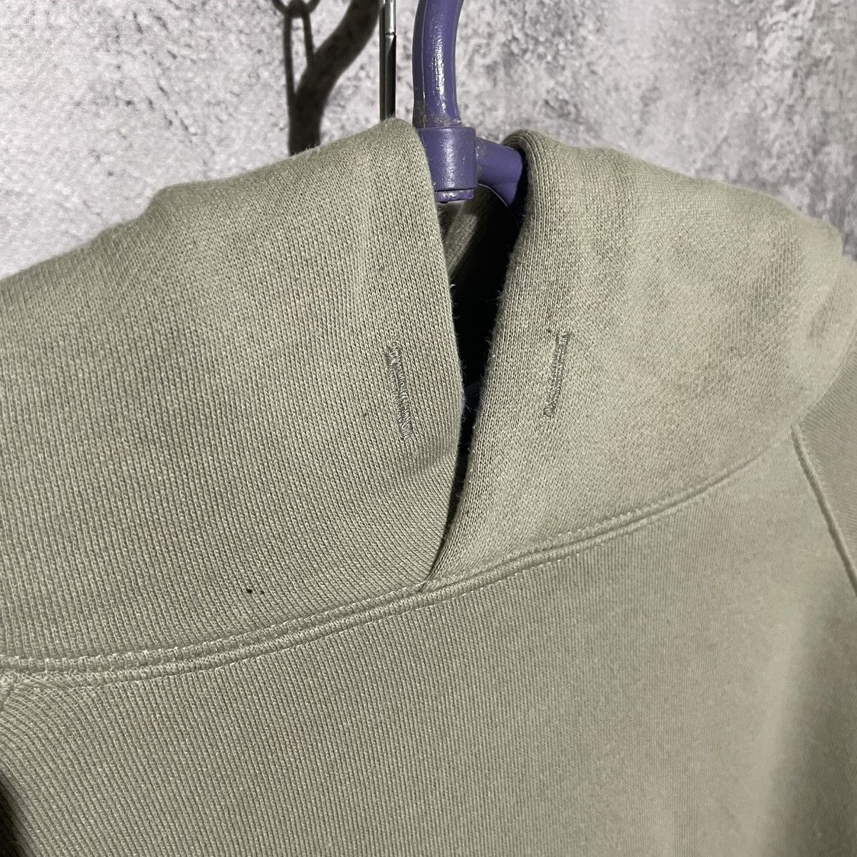 Fear of God Essentials Fear Of God Big Logo Olive Hoodie Streetwear Rare Size US M / EU 48-50 / 2 - 7 Thumbnail