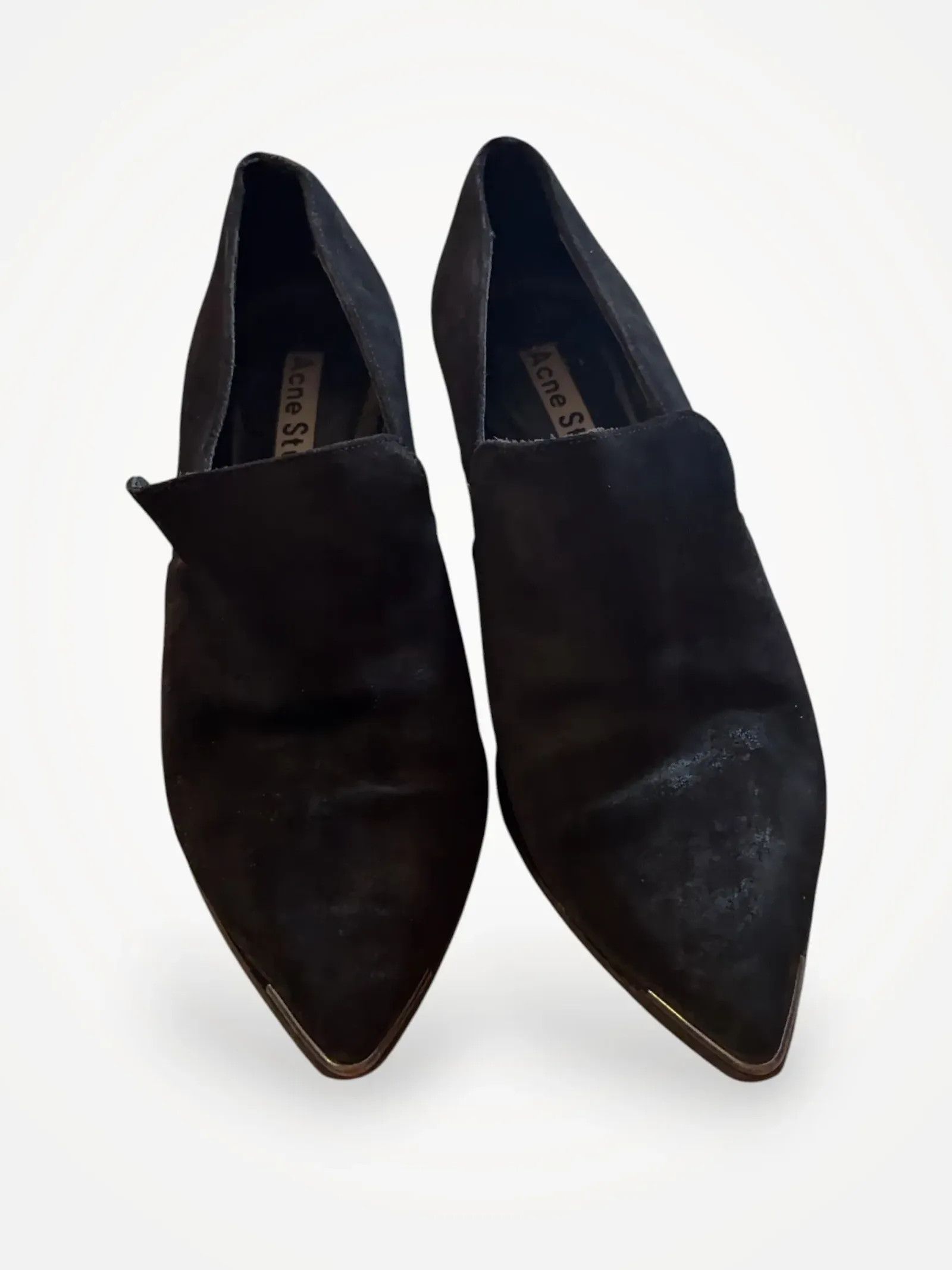 Acne Studios Acne Studios Jaycee Suede Shoes Heels Size US 10 / IT 40 - 1 Thumbnail