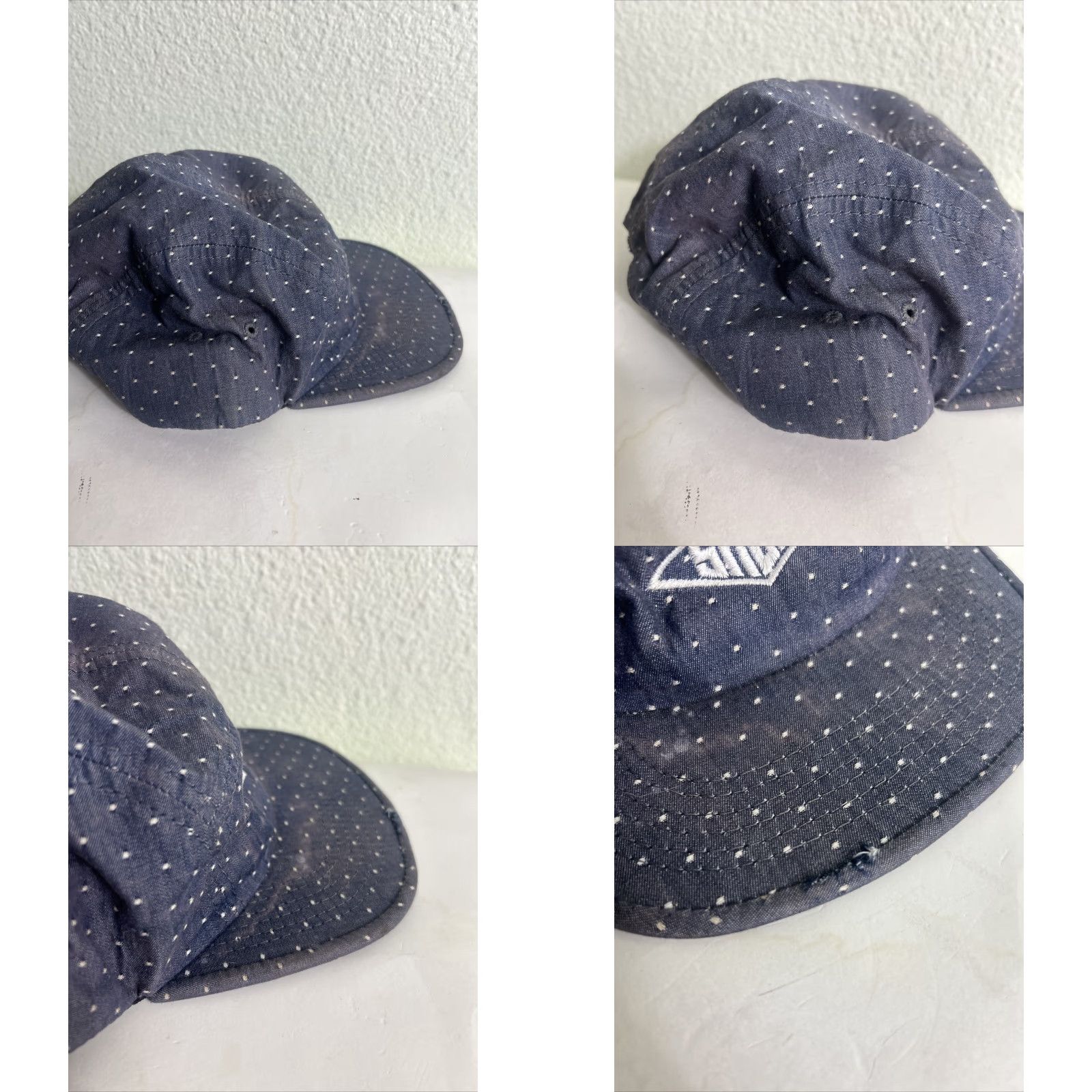 Vintage **WHITE SAGA ADJUSTABLE 5 PANEL STRAP BACK HAT GRAY COTTON MEN ONE SIZE** User: WHITE SAGA ADJUSTABLE 5 PANEL STRAP BACK HAT GRAY COTTON MEN ONE SIZE Size ONE SIZE - 9 Thumbnail