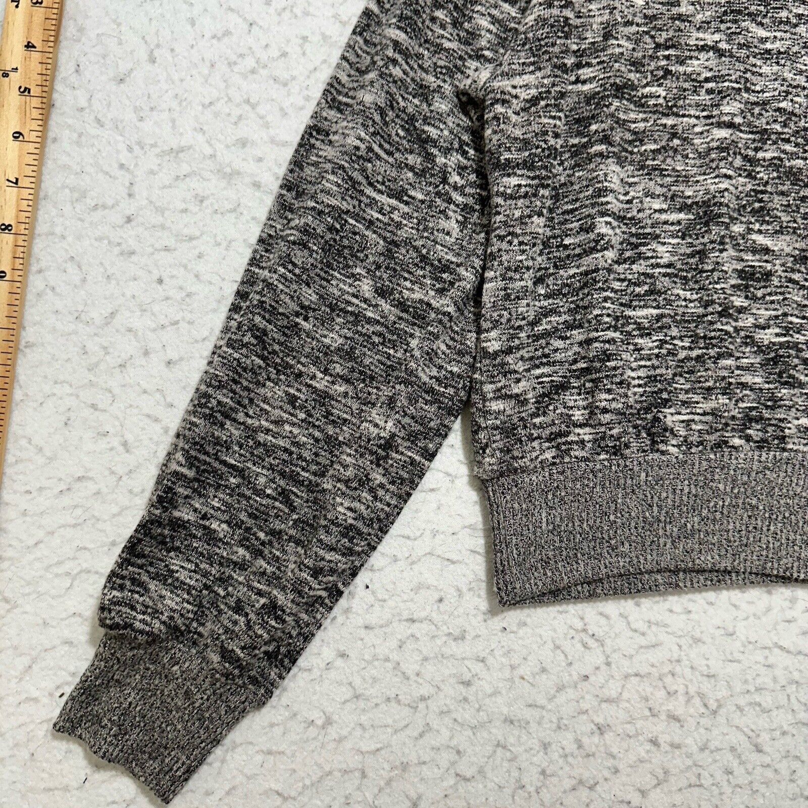 Other Colsie Small Cropped Crewneck Gray Sweatshirt Sweater Size S / US 4 / IT 40 - 5 Thumbnail