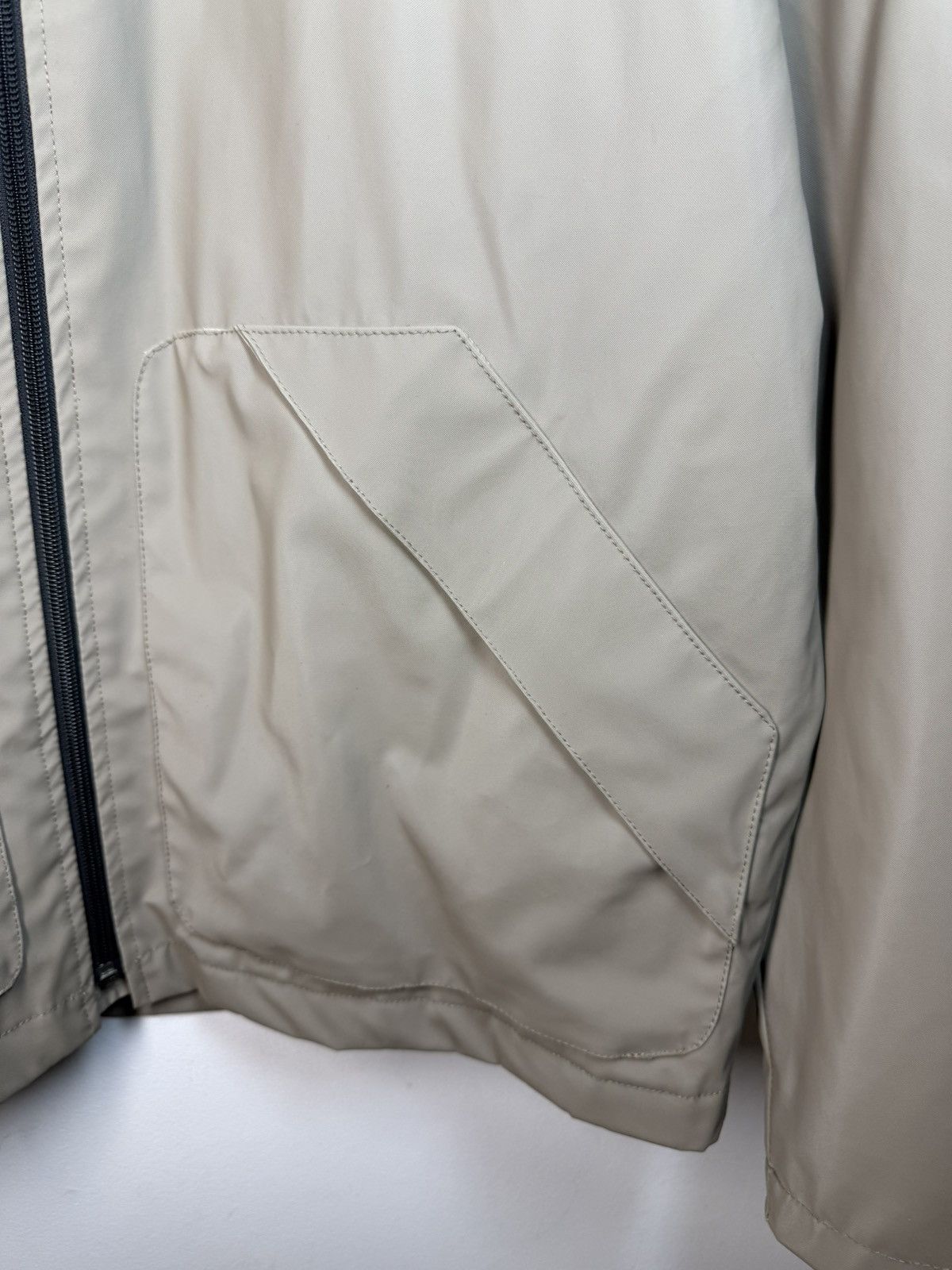 Yves Saint Laurent Waterproof YSL Jacket Classic Zip Up Collar Vintage Logo y2k Size US L / EU 52-54 / 3 - 13 Thumbnail