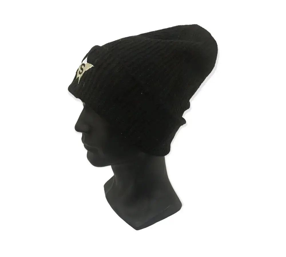 Japanese Brand Japanese Brand Star Big Logo Beanie Hat Size ONE SIZE - 2 Thumbnail
