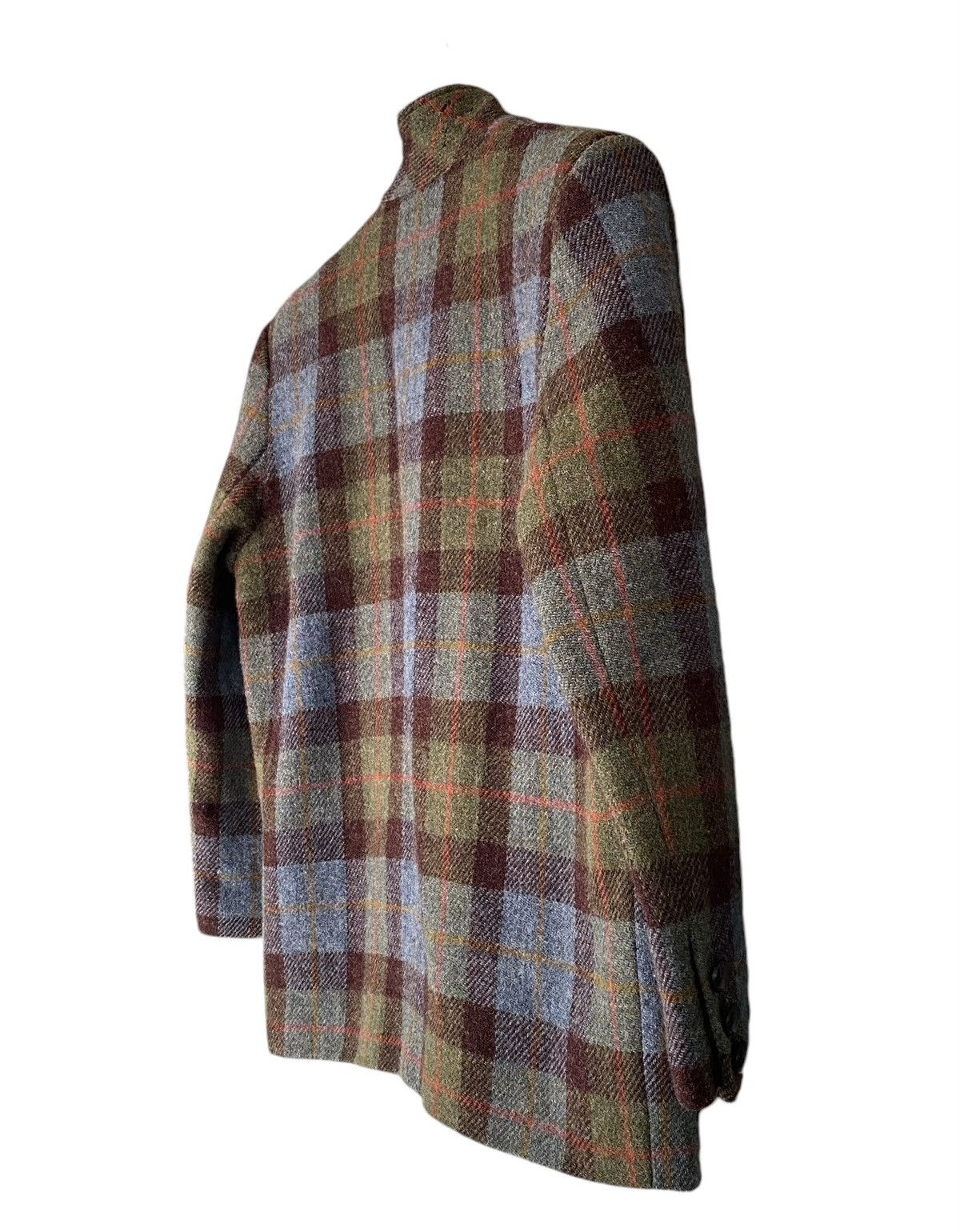 Harris Tweed Vintage HARISS TWEED Hand Woven Wool Blazers Size 42S - 7 Thumbnail