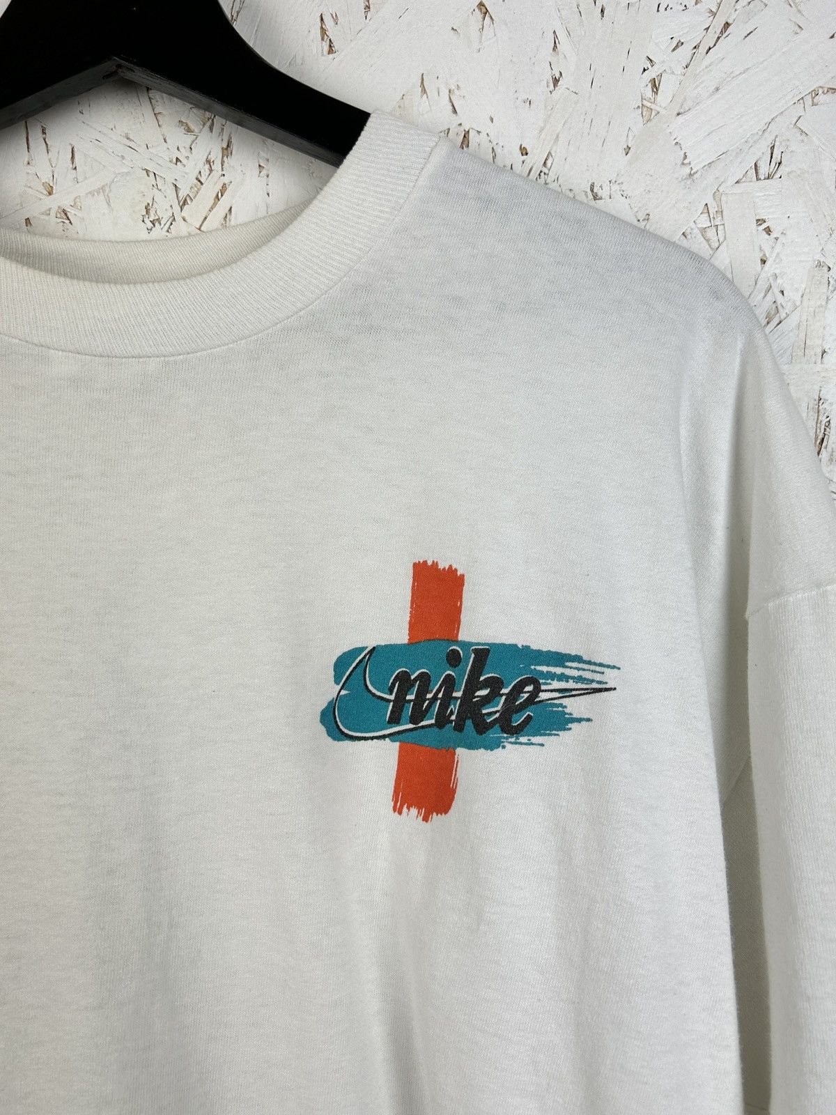 Nike 90s Vintage Nike Running Track & Field Single Stitch T-Shirt Size US L / EU 52-54 / 3 - 5 Thumbnail