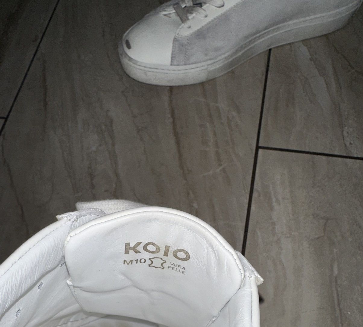 Koio Koio Capri Distressed Suede & Leather Sneaker Sz 10US Men Size US 10 / EU 43 - 5 Thumbnail