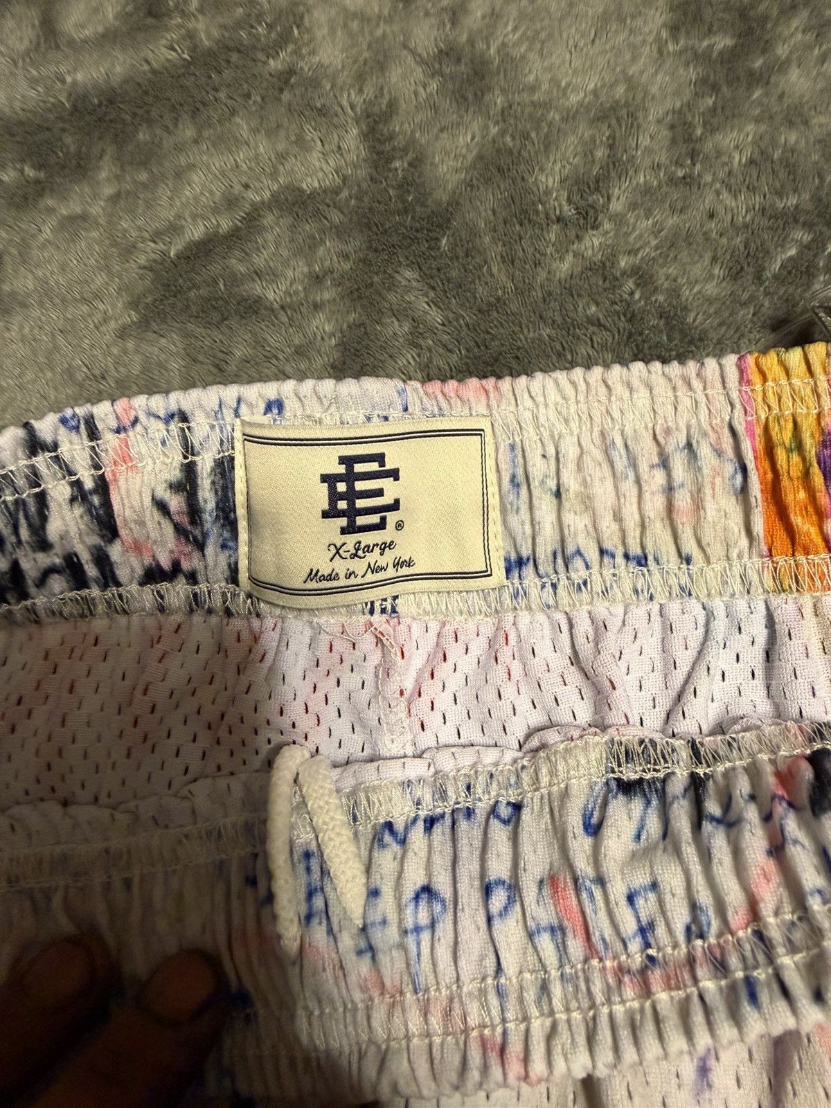 Asspizza × Eric Emanuel Eric Emanuel x Asspizza mesh shorts Size US 38 / EU 54 - 5 Thumbnail