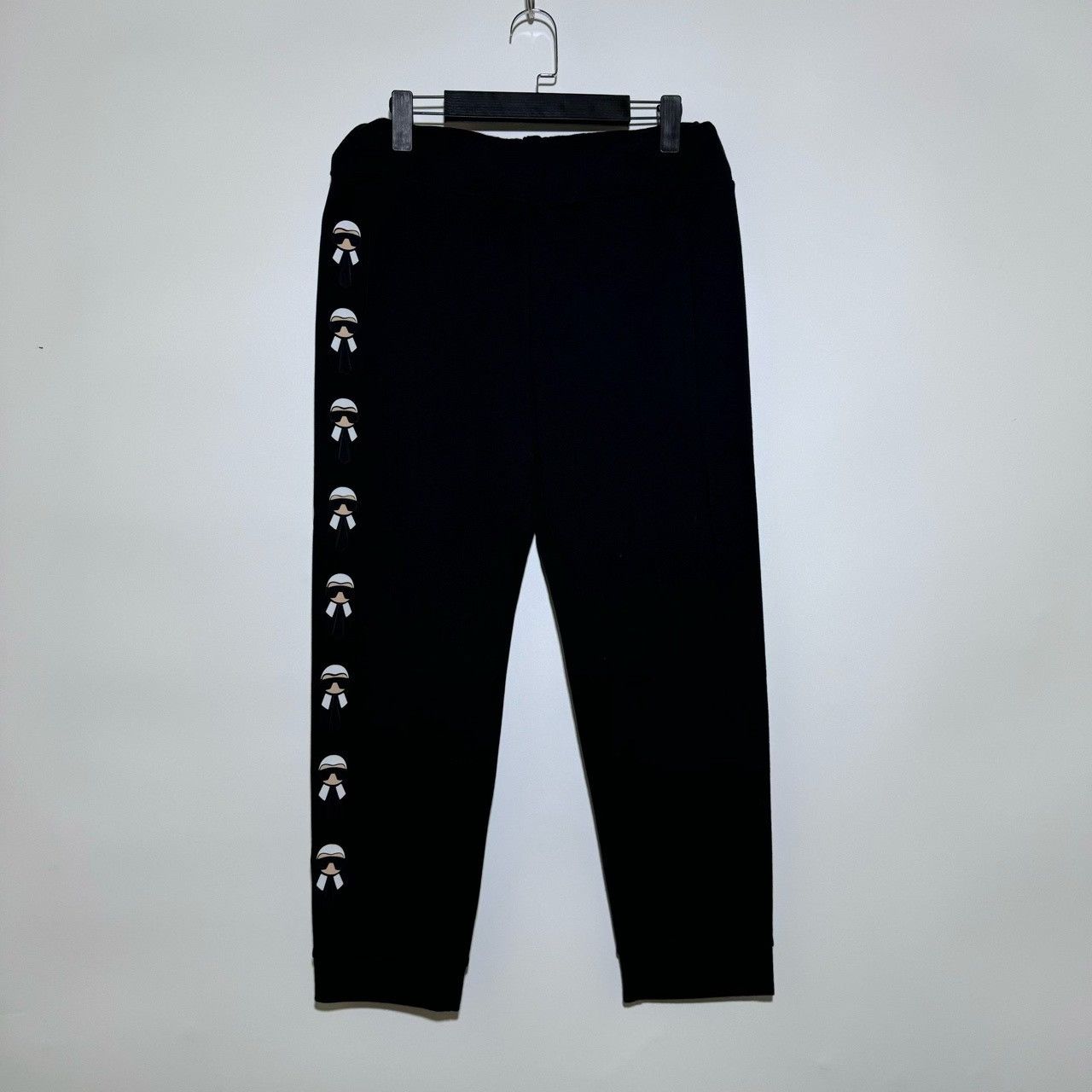 Fendi Fendi Karl Lagerfeld Logo Tape Track Pants Size US 26 / EU 42 - 1 Thumbnail