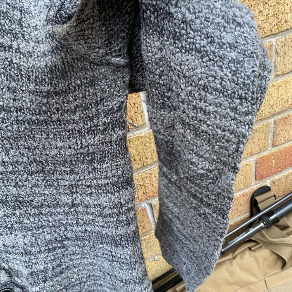 John Varvatos Vintage John Varvatos USA Knit Cardigan Sweater XL Gray Size US XL / EU 56 / 4 - 6 Thumbnail
