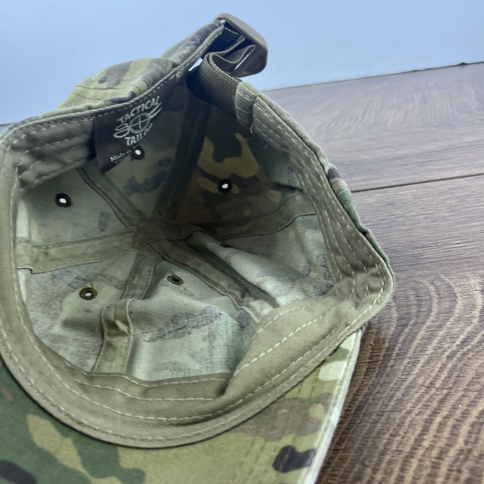 Other Green Camo Hat Patch Adjustable Adult Size Hat Camo Green Ca Size ONE SIZE - 12 Thumbnail
