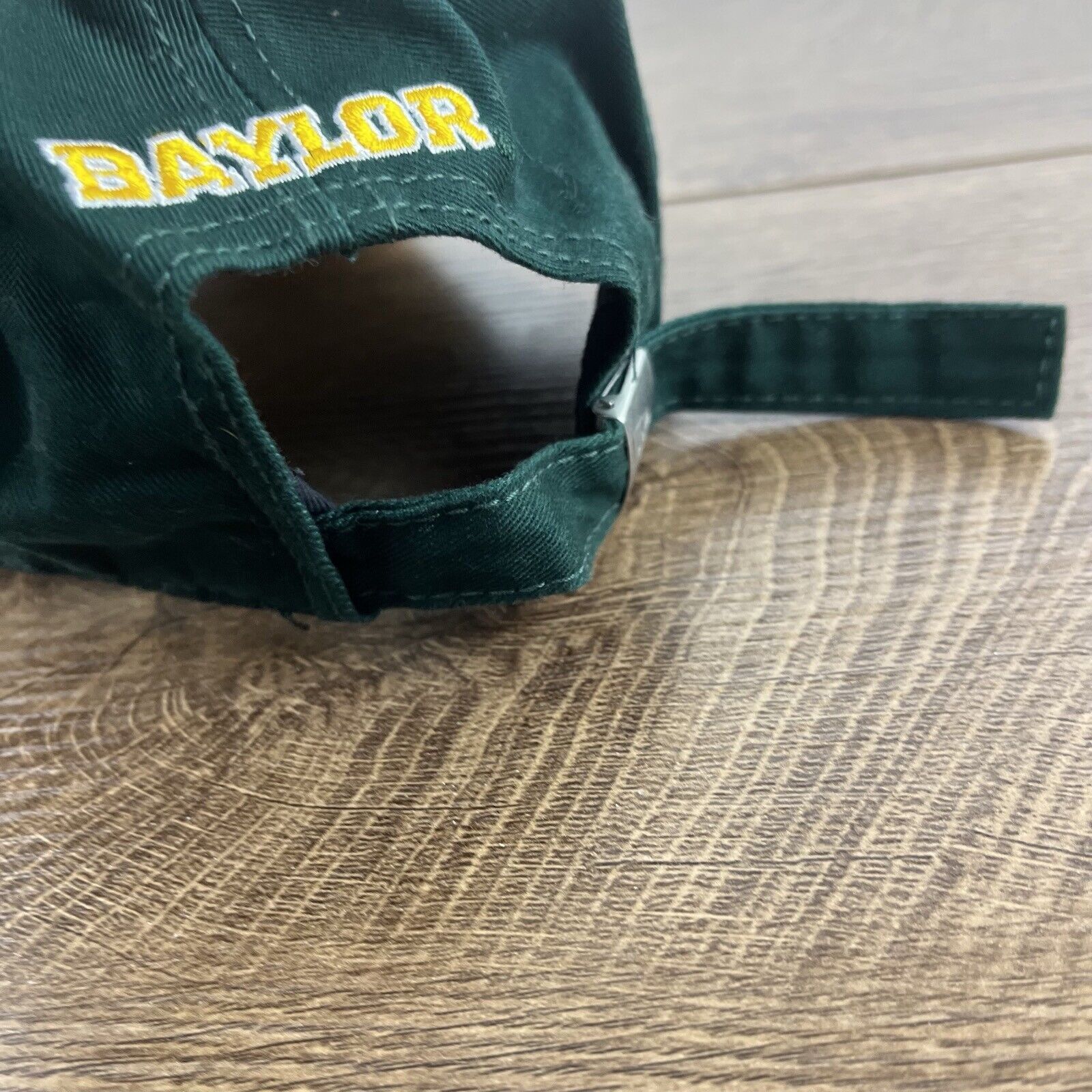 New Era Baylor Bears Hat Baylor New Era 9Twenty White Adjustable Hat Size ONE SIZE - 11 Thumbnail
