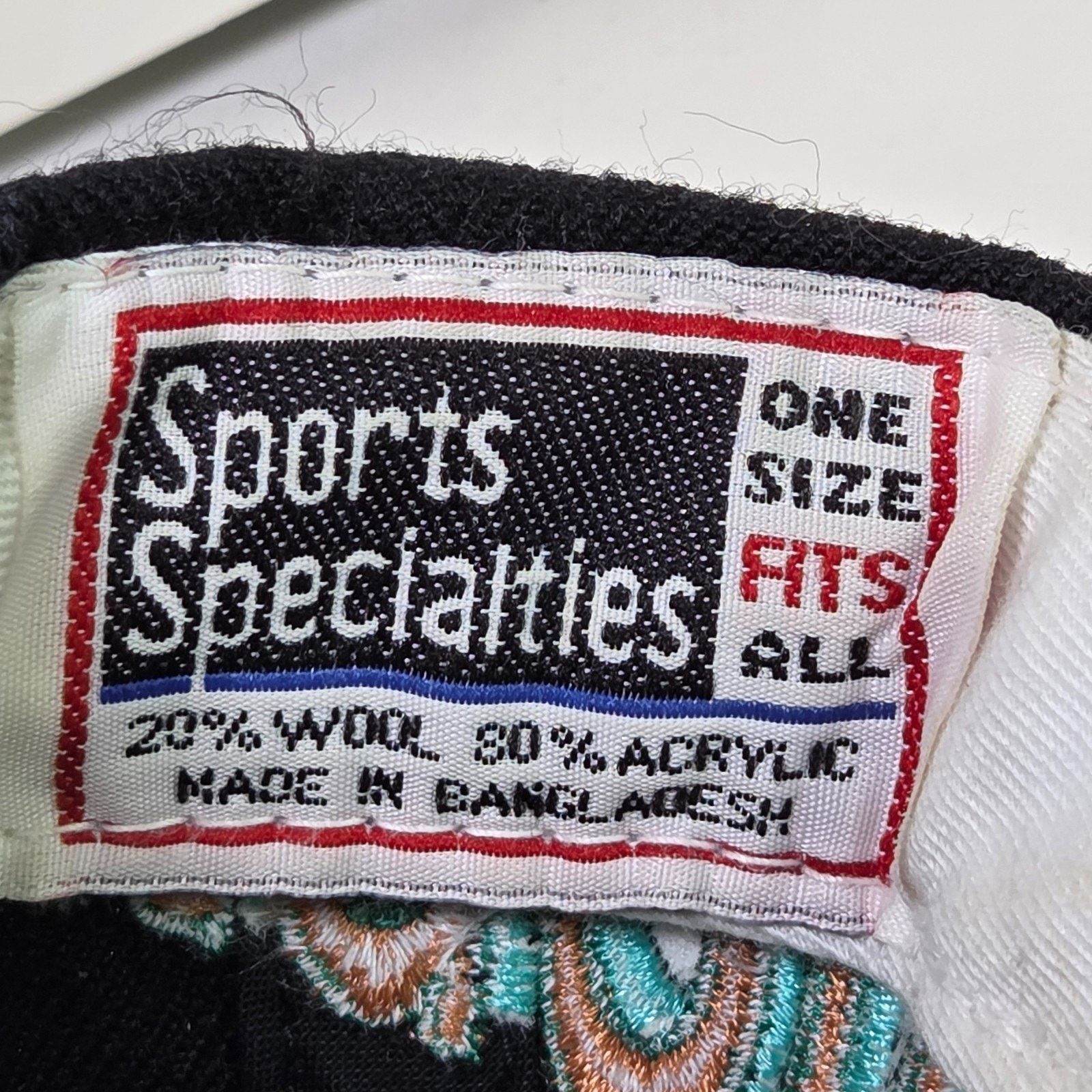Sports Specialties Vancouver Grizzlies 1994 Sports Specialties Snapback Hat Size ONE SIZE - 14 Thumbnail