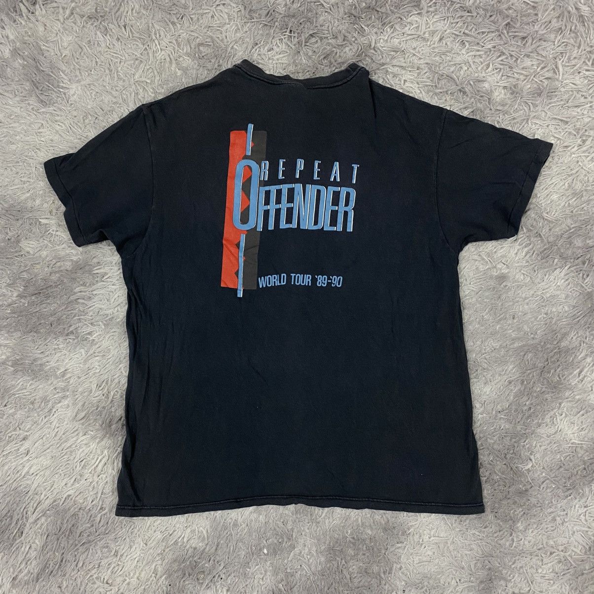 Band Tees × Vintage Vintage Richard Marx world tour repeat offender Size US L / EU 52-54 / 3 - 2 Thumbnail
