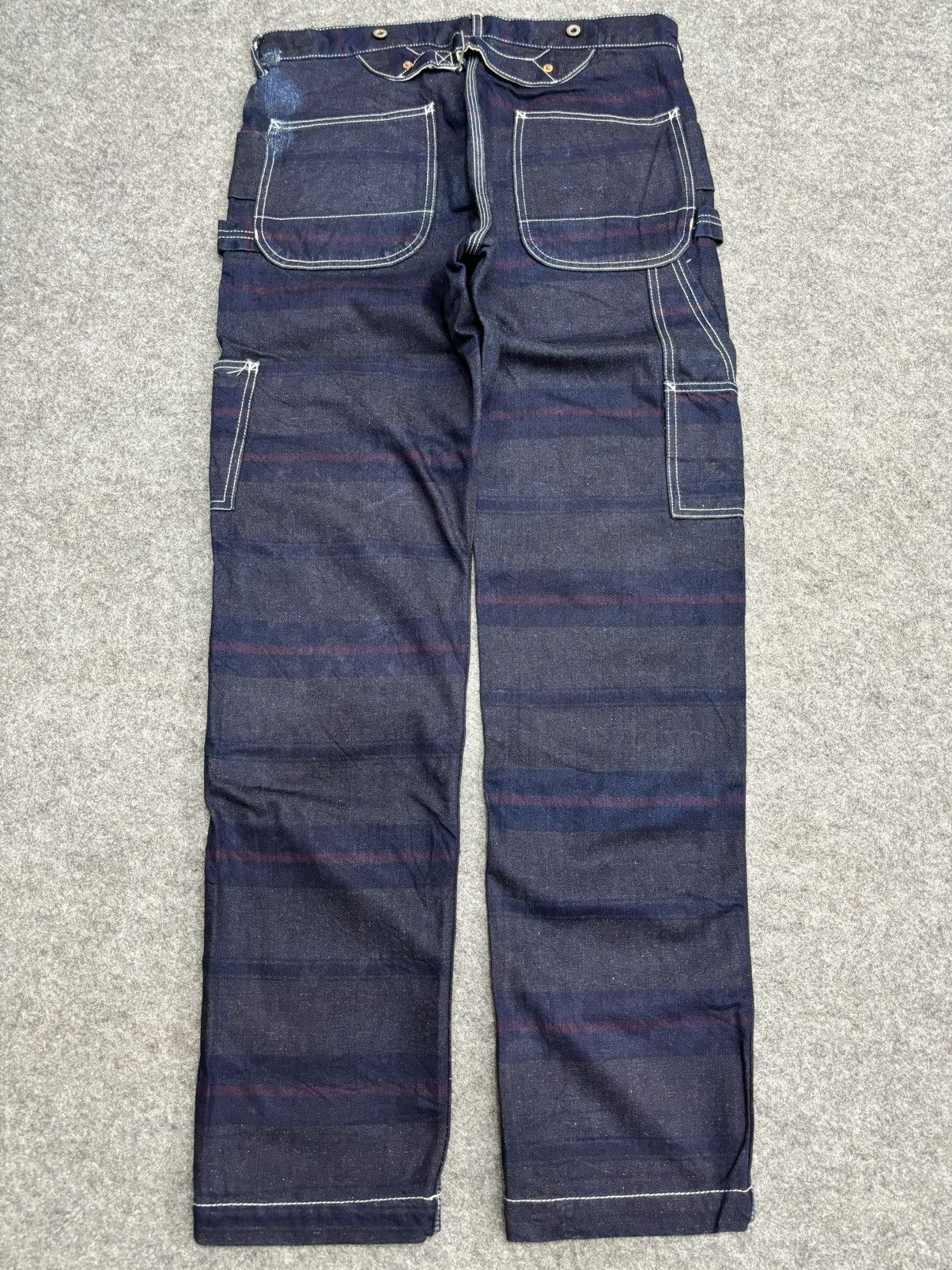 go slow caravan 💥Archival💥Rare go slow caravan Tako Carpenter Denim F545 Size US 32 / EU 48 - 21 Thumbnail