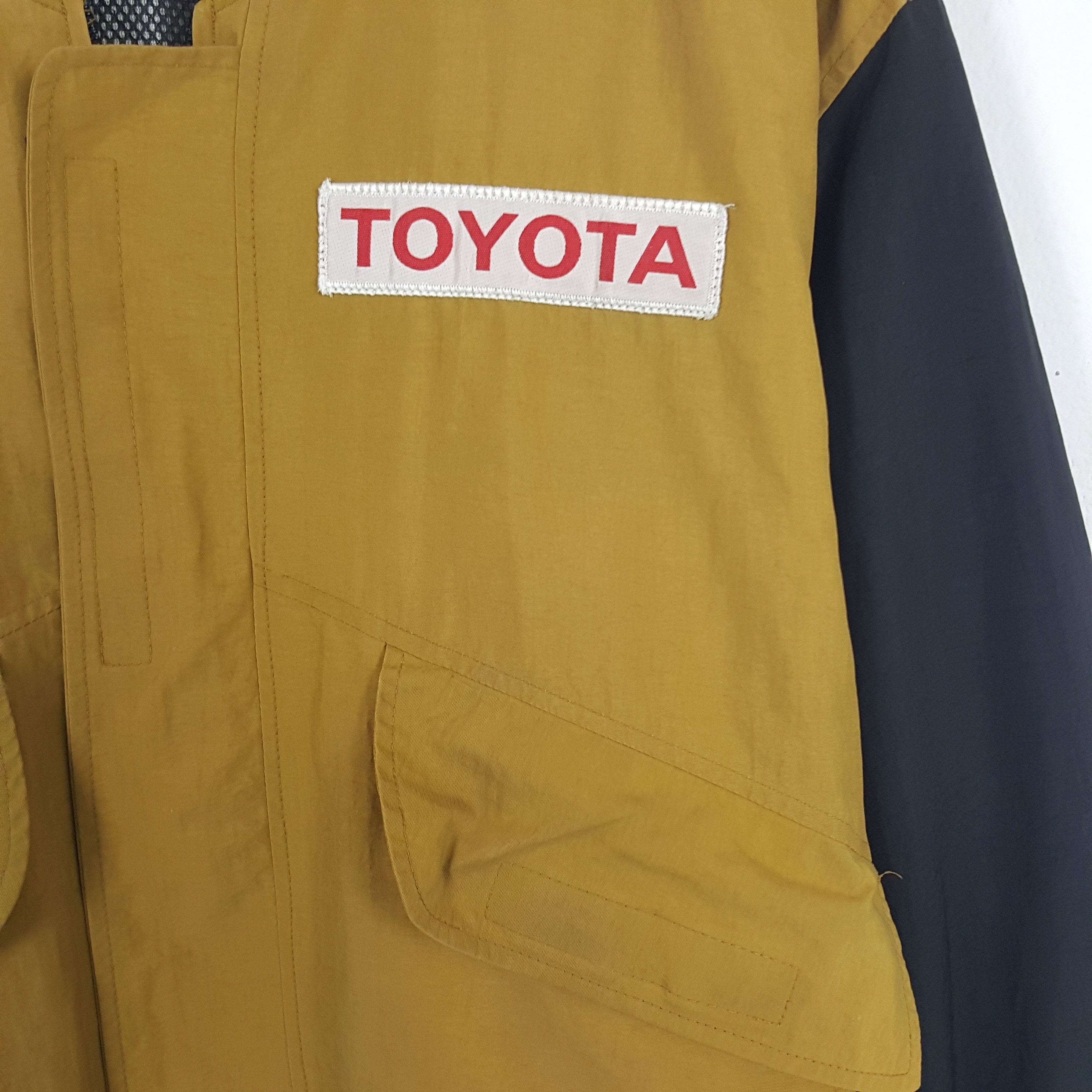 Japanese Brand × Vintage Vintage Toyota Tecno Racing Bomber Jacket Size US L / EU 52-54 / 3 - 4 Thumbnail