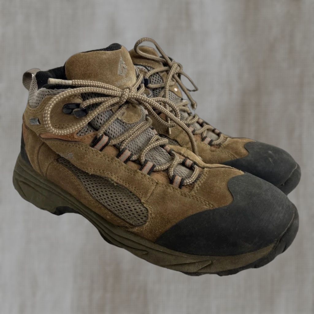 Vasque Vasque Boots Mens Ranger Gore-Tex Brown Leather Lace Up 8.5 M Ridge Outdoor Modern 90s? Size US 9 / EU 42 - 1 Thumbnail